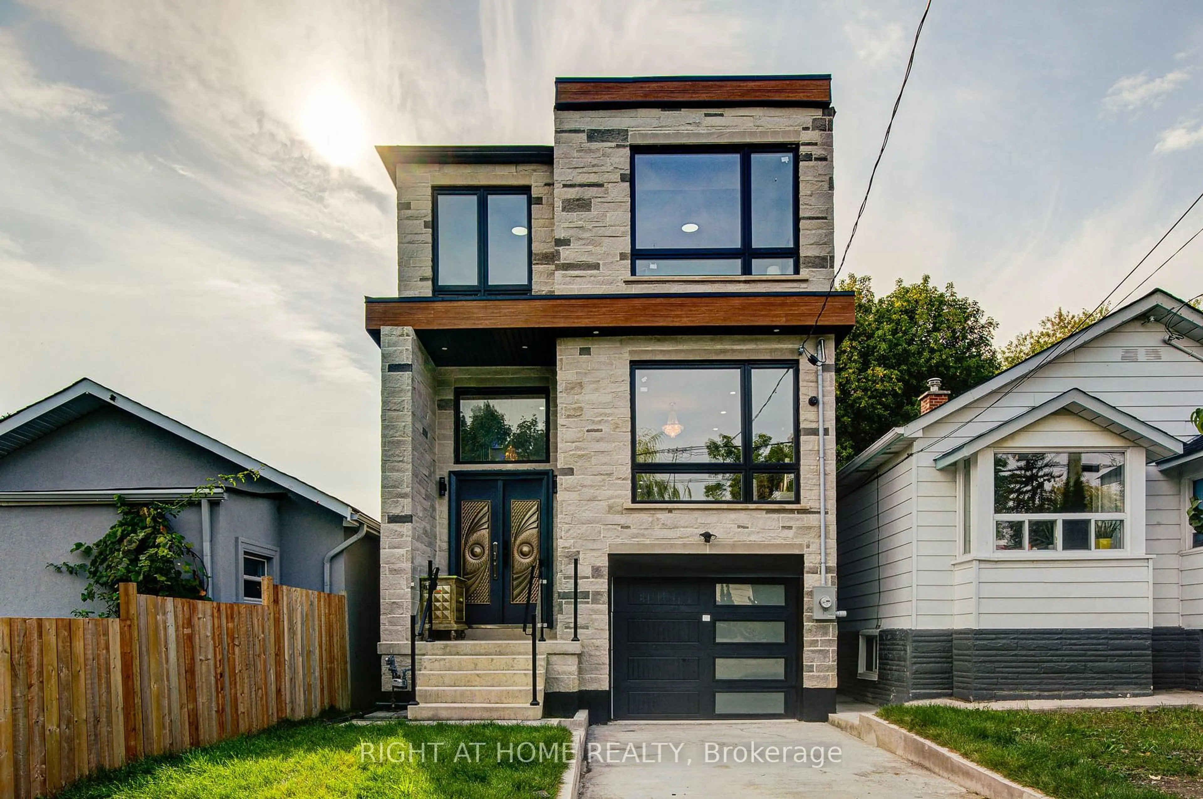 Home with brick exterior material, street for 80 Haslam St, Toronto Ontario M1N 3N7
