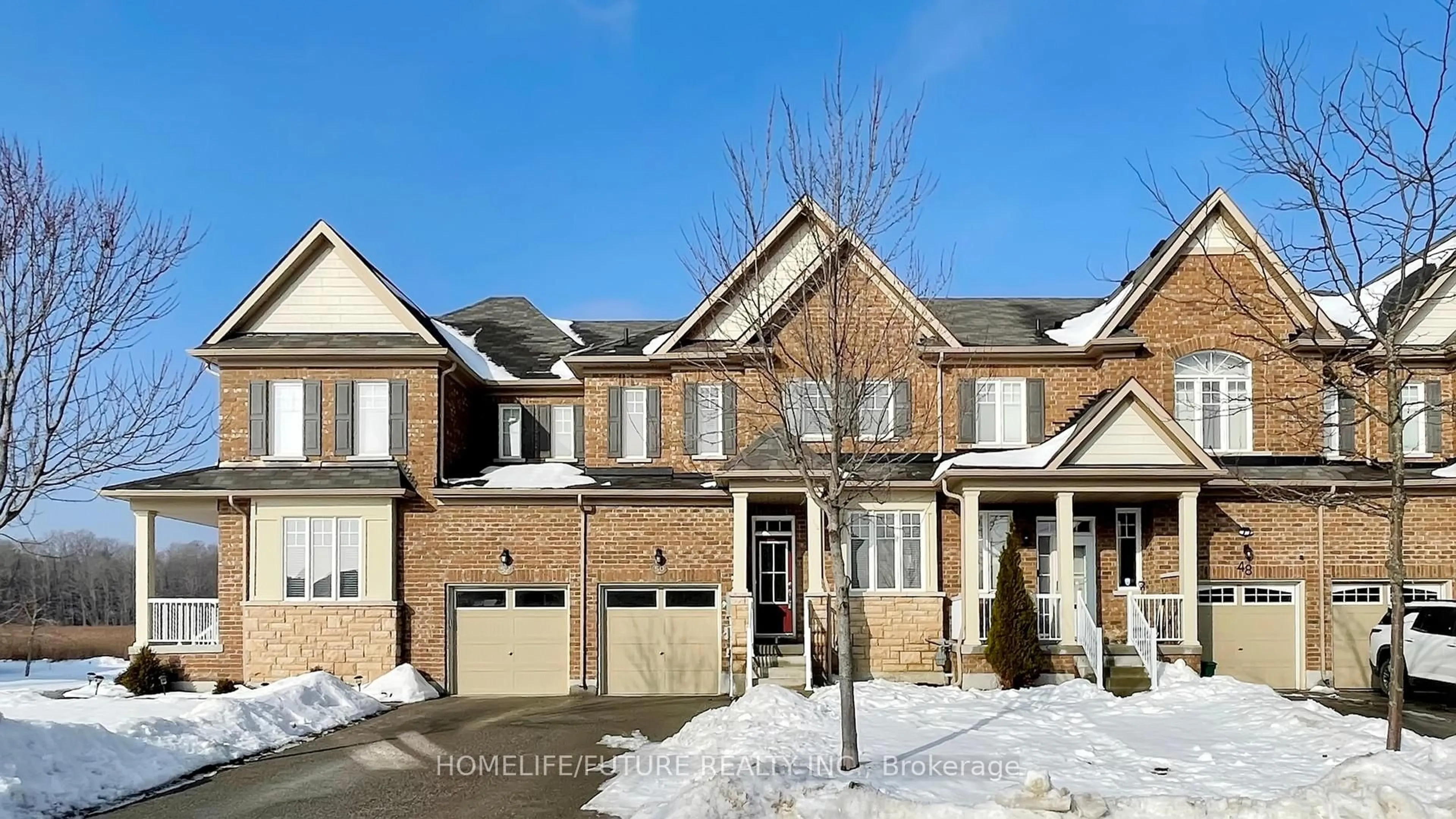Home with brick exterior material, street for 50 Ross Wright Ave, Clarington Ontario L1C 0P6