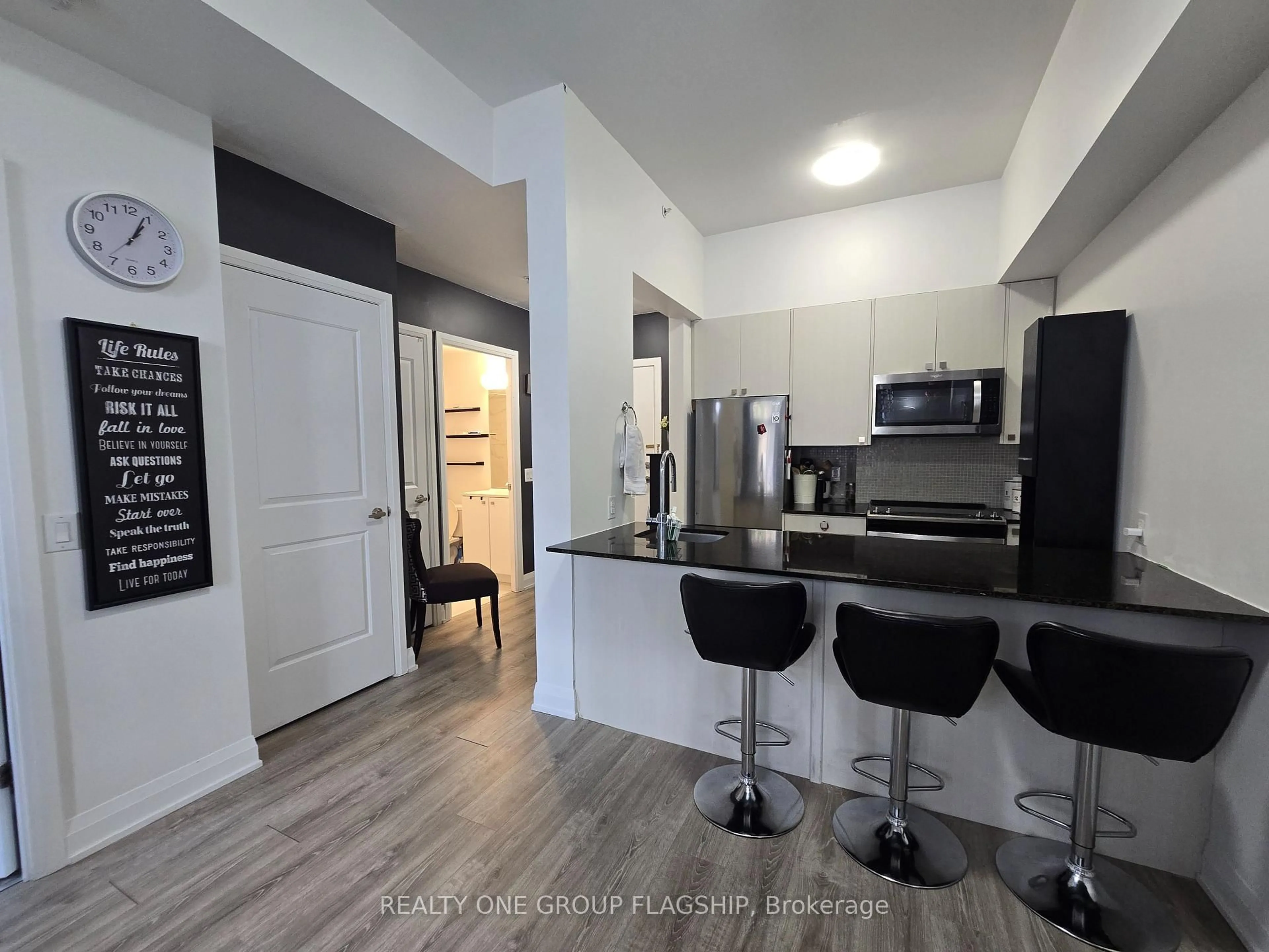 Open concept kitchen, unknown for 3655 Kingston Rd #113, Toronto Ontario M1M 1S2