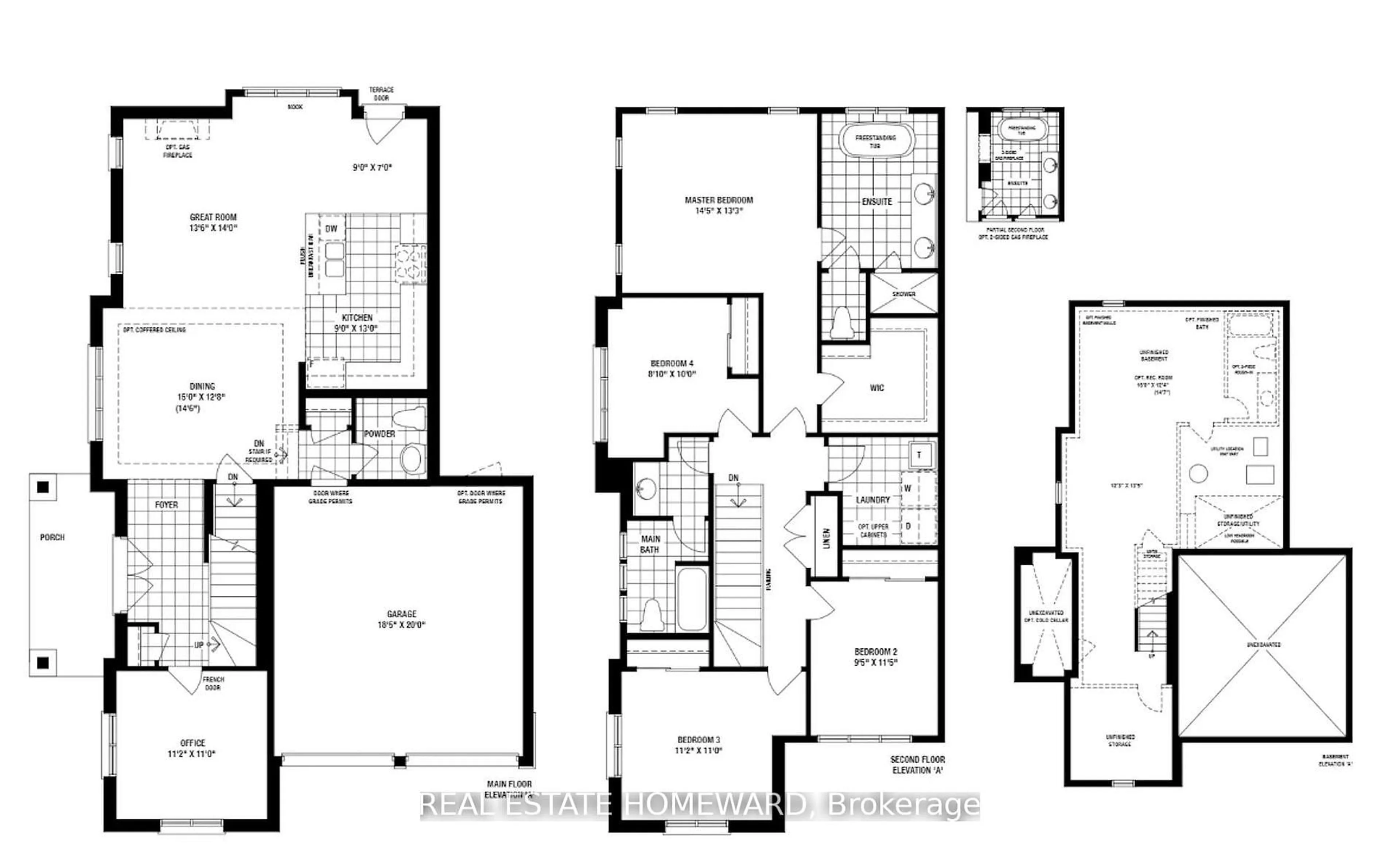 Floor plan for 960 Lockie Dr, Oshawa Ontario L1L 0S2
