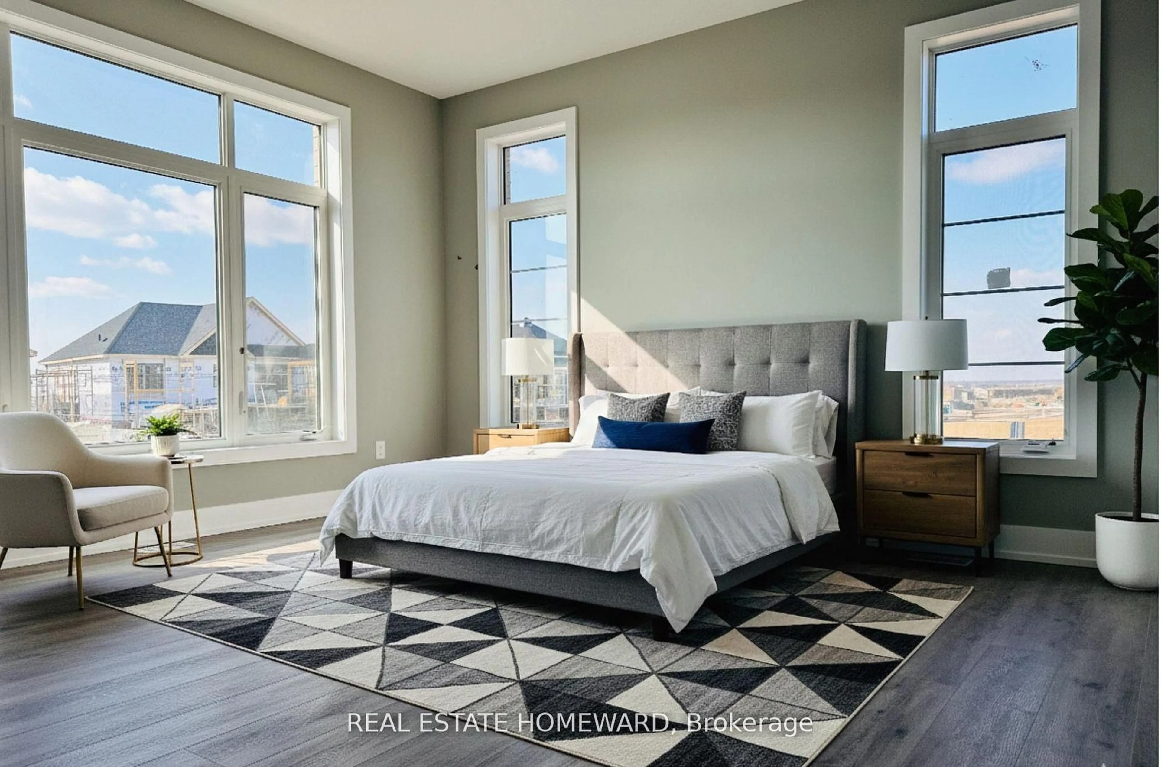 Bedroom with bed, unknown for 960 Lockie Dr, Oshawa Ontario L1L 0S2