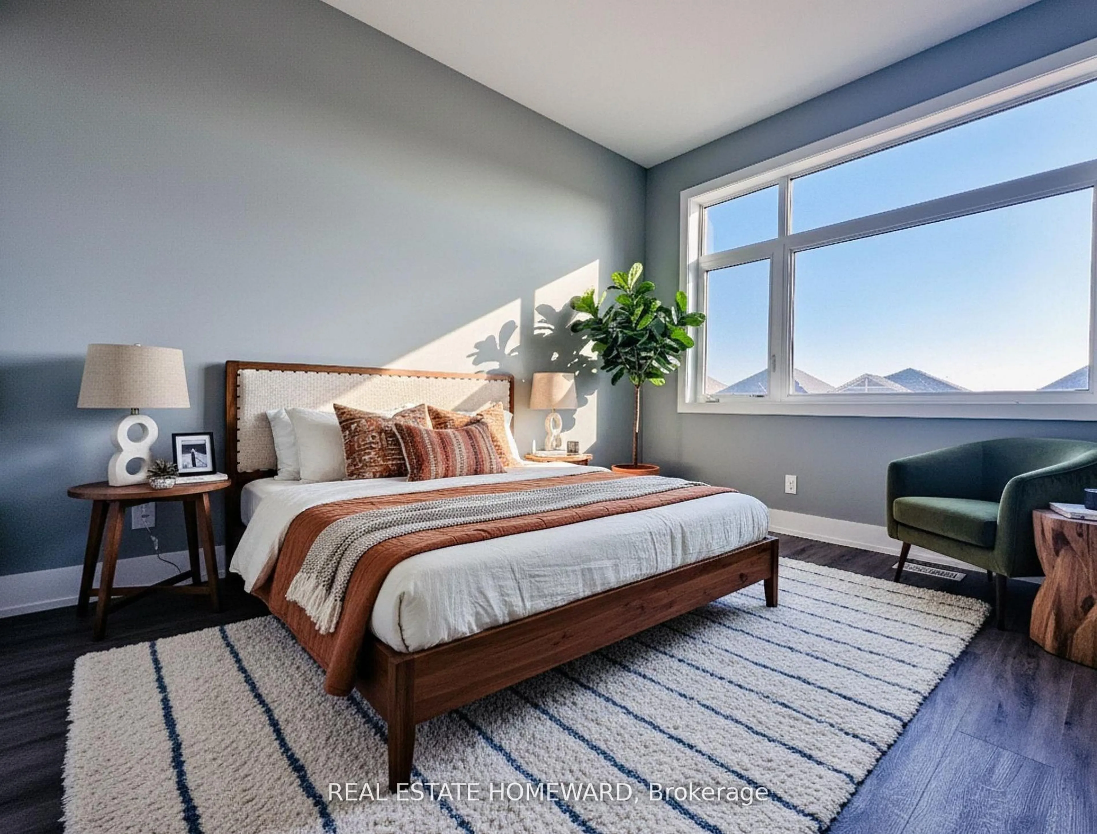 Bedroom with bed, unknown for 960 Lockie Dr, Oshawa Ontario L1L 0S2