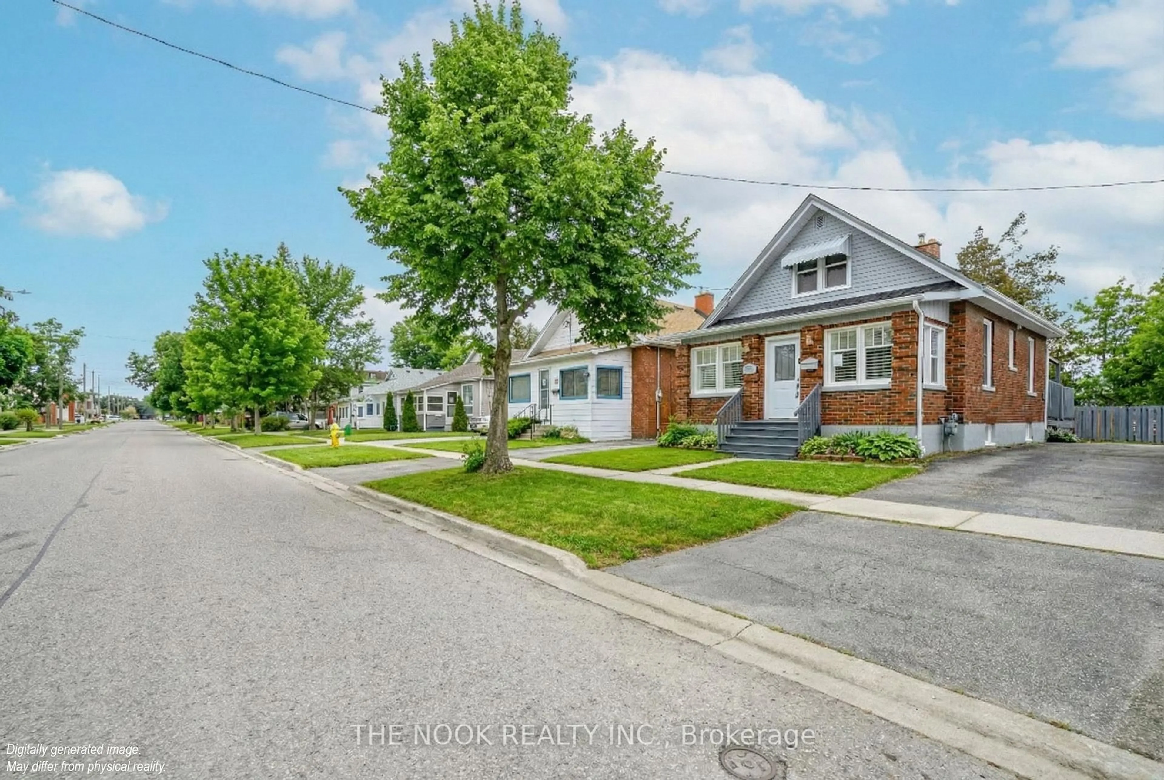 Home with brick exterior material, street for 219 Verdun Rd, Oshawa Ontario L1H 5T1