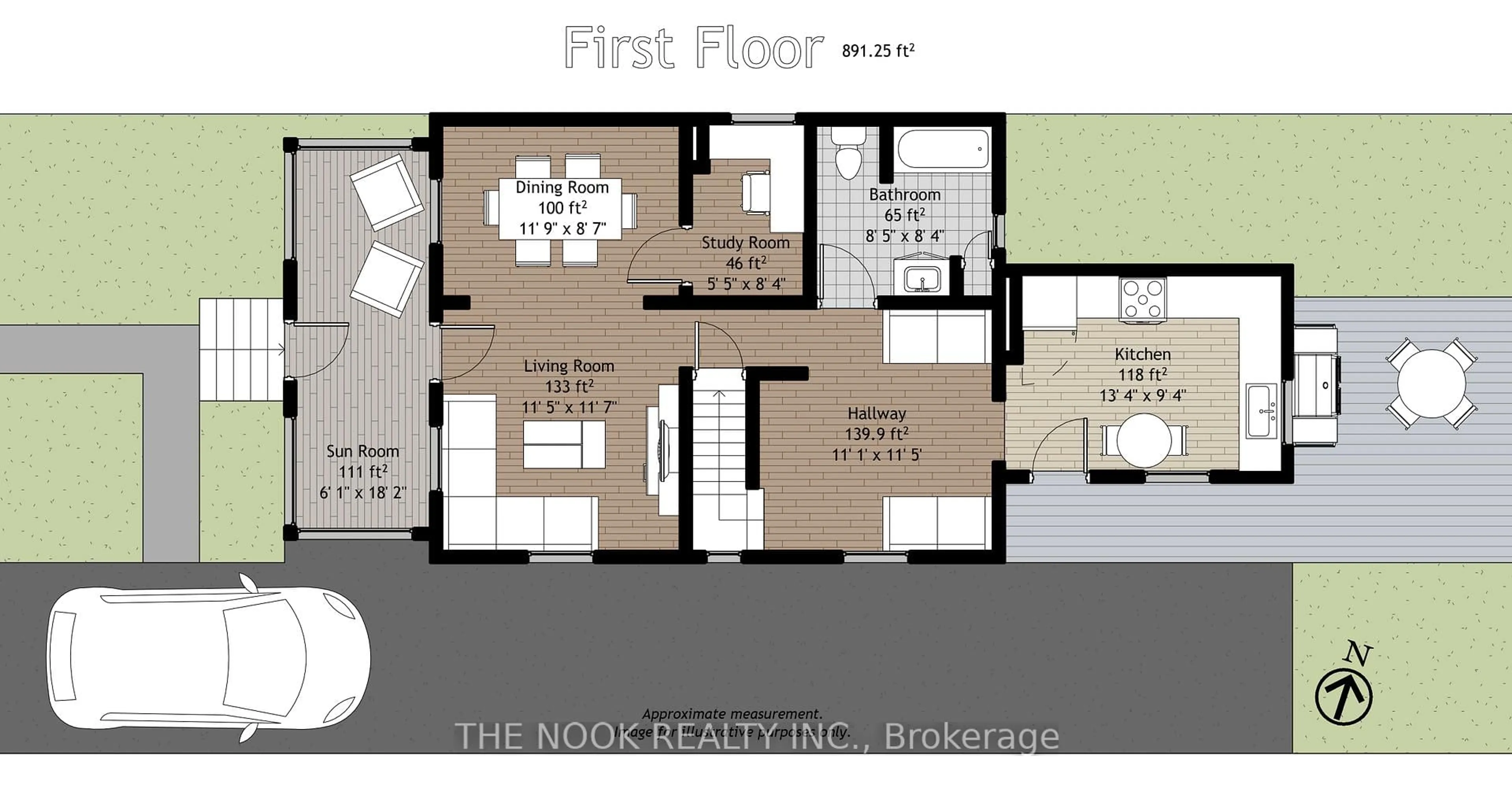 Floor plan for 219 Verdun Rd, Oshawa Ontario L1H 5T1