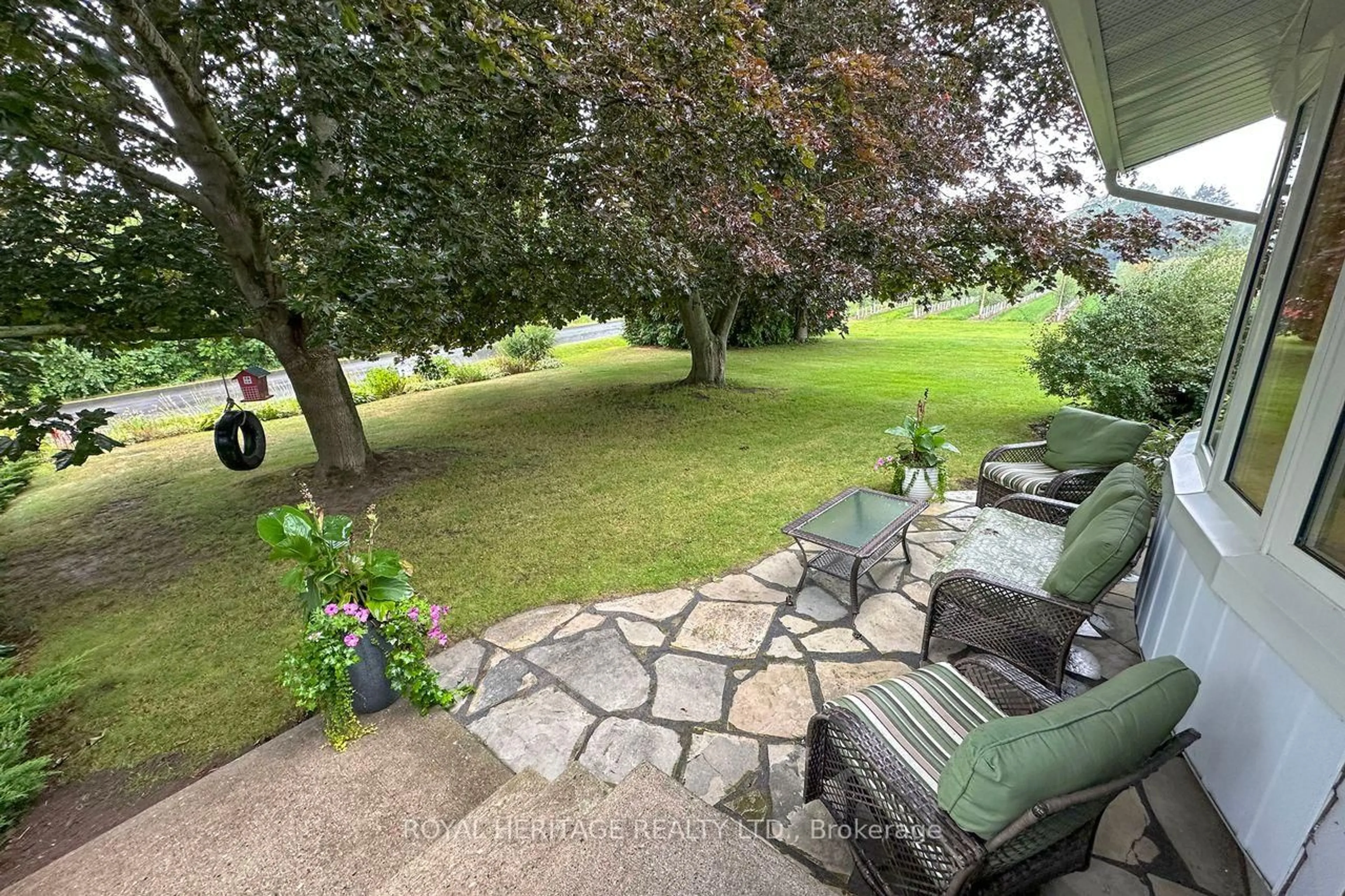 Patio, water/lake/river/ocean view for 3517 Lockhart Rd, Clarington Ontario L1B 0S1