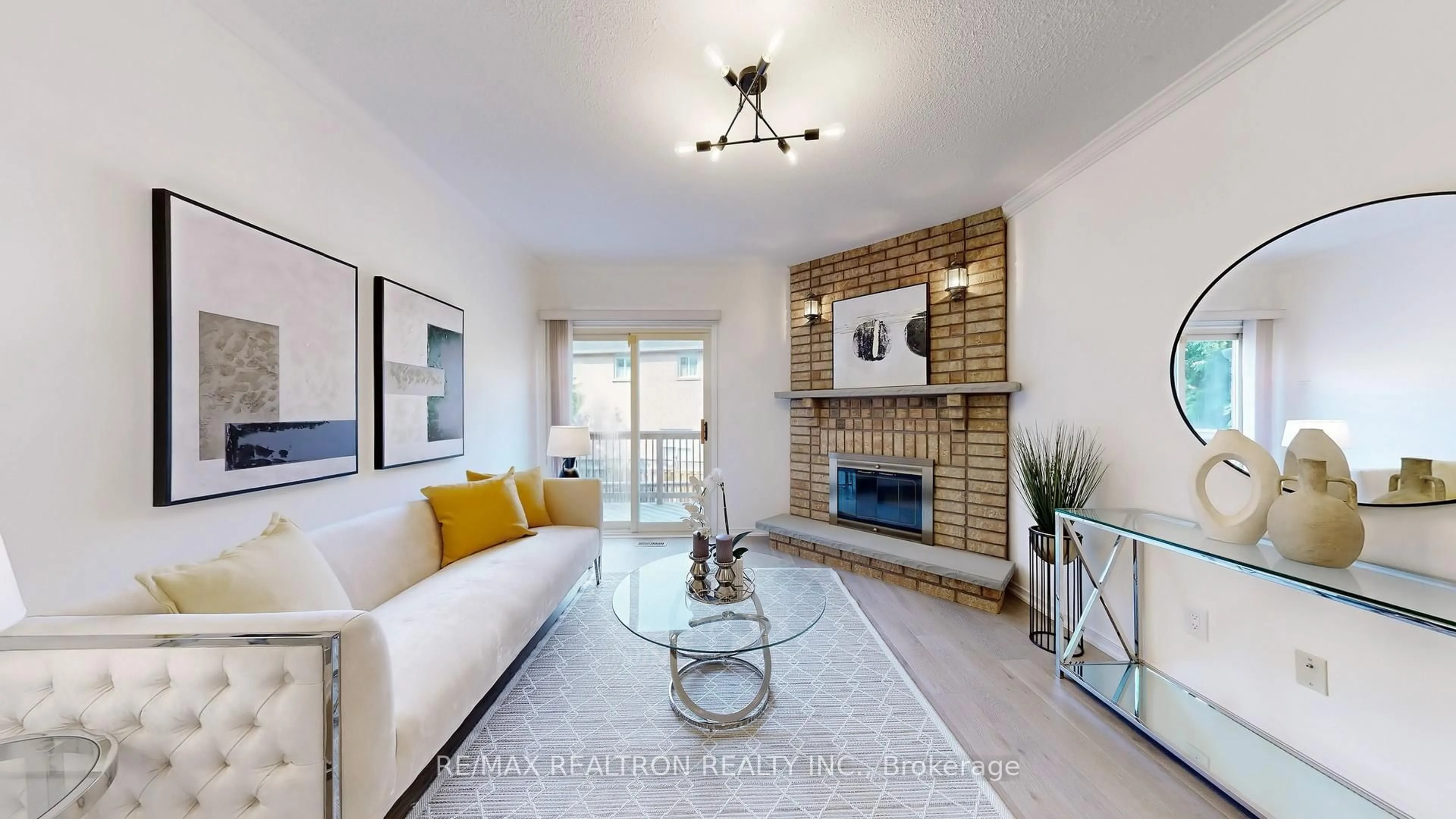 Living room with furniture, unknown for 9 Cranston Manor Crt, Toronto Ontario M1J 3M7