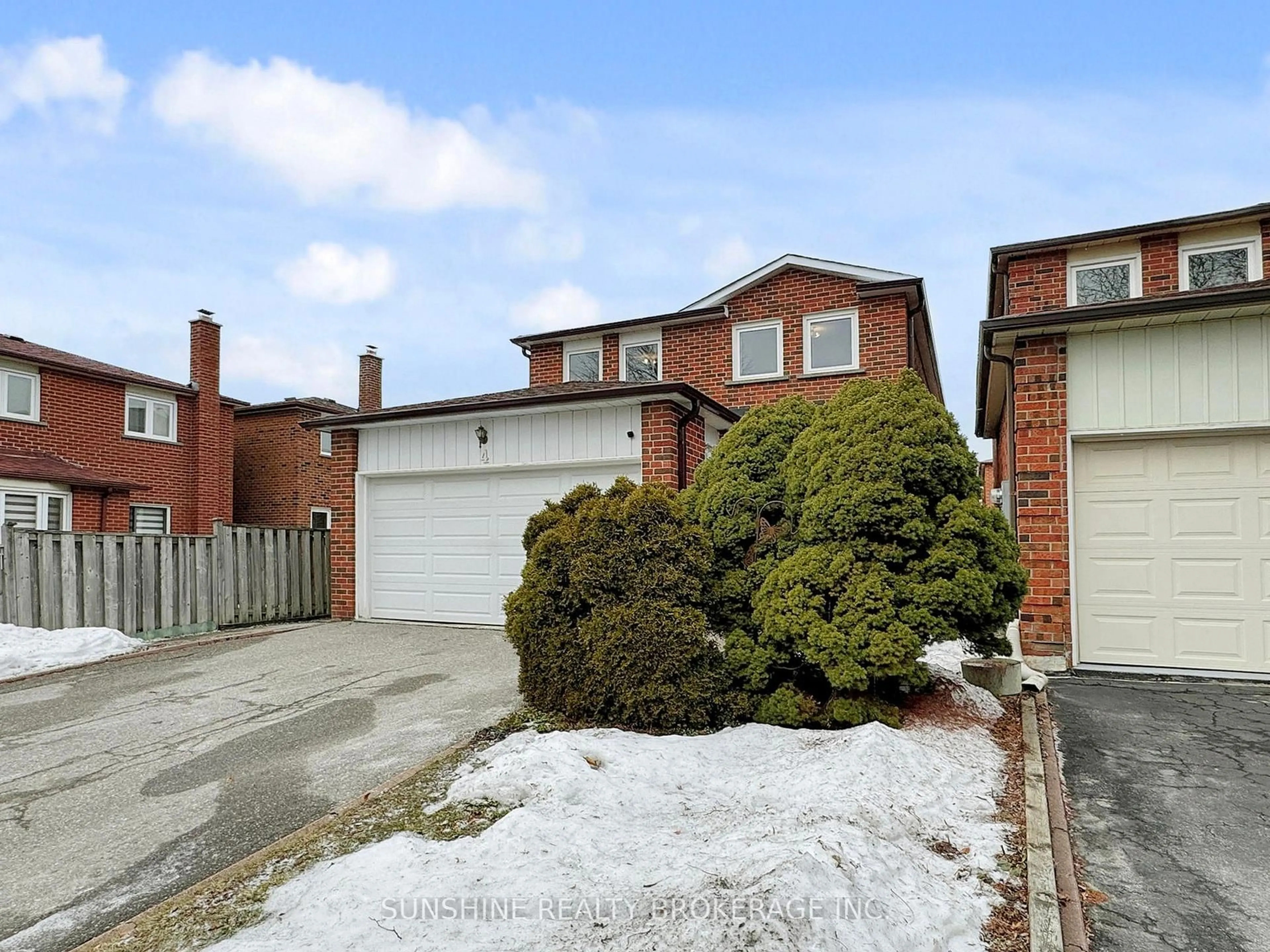 Home with brick exterior material, street for 4 Treerun Ave, Toronto Ontario M1V 3K6