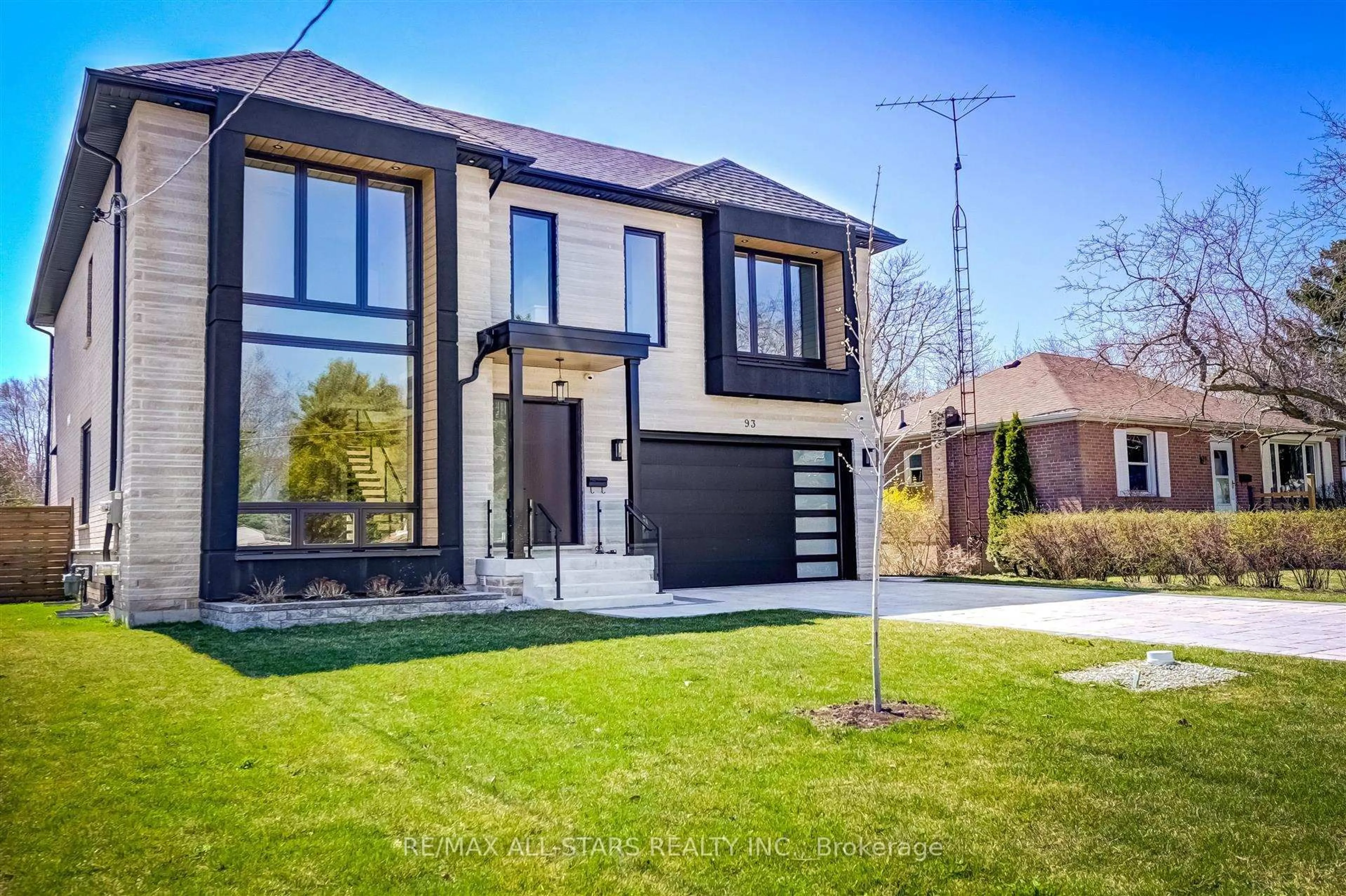 Home with brick exterior material, street for 93 Cree Ave, Toronto Ontario M1M 1Z9