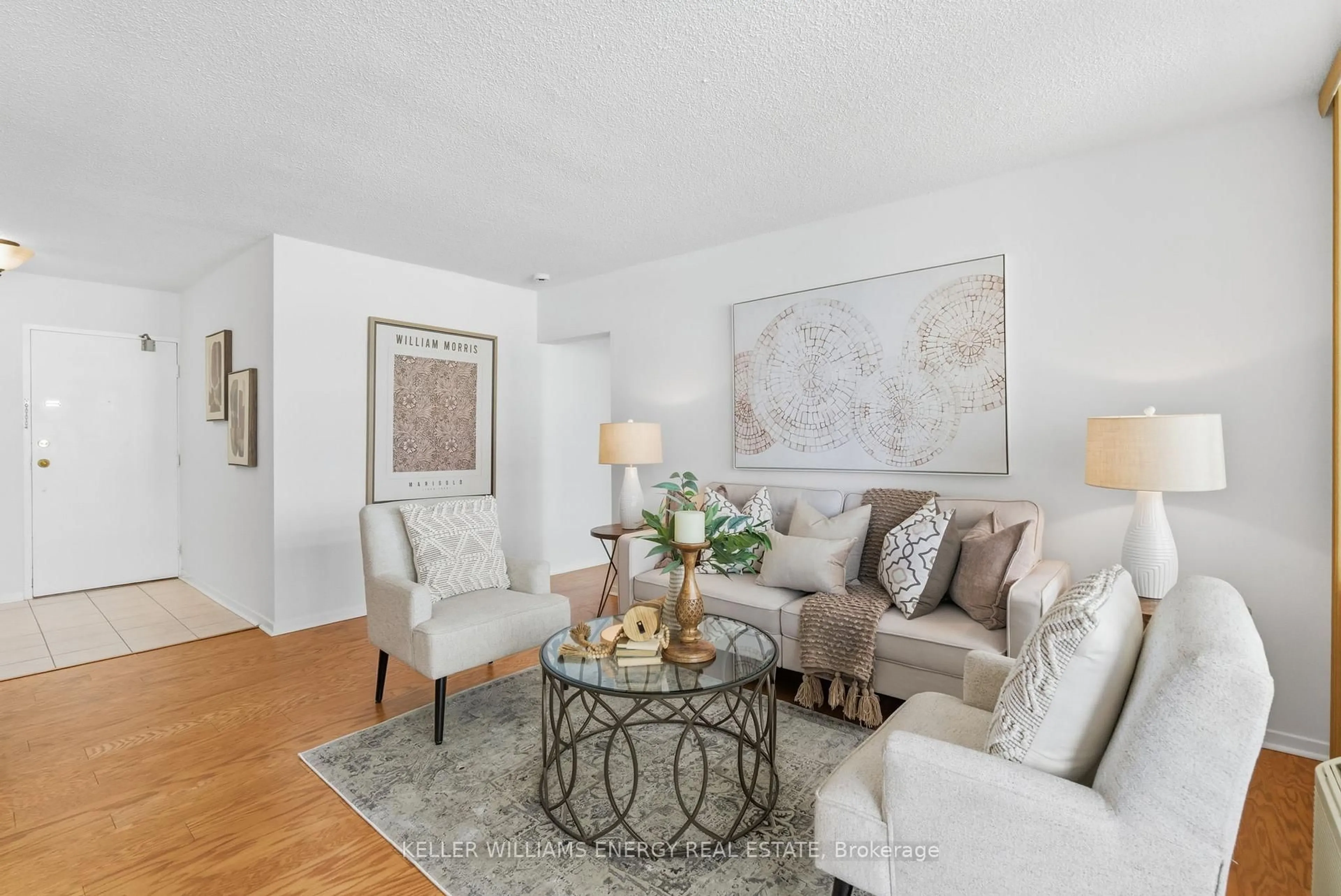 Living room with furniture, unknown for 50 Richmond St #432, Oshawa Ontario L1G 7C7