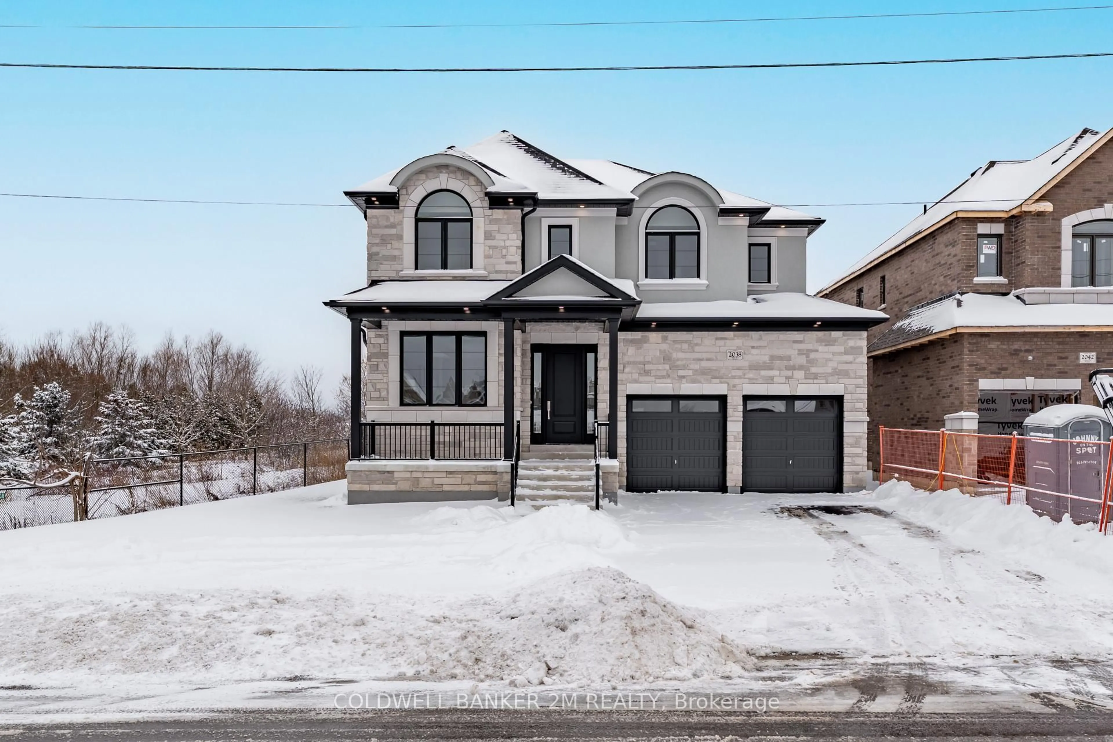 Home with brick exterior material, street for 2038 Rudell Rd, Clarington Ontario L1B 0L3