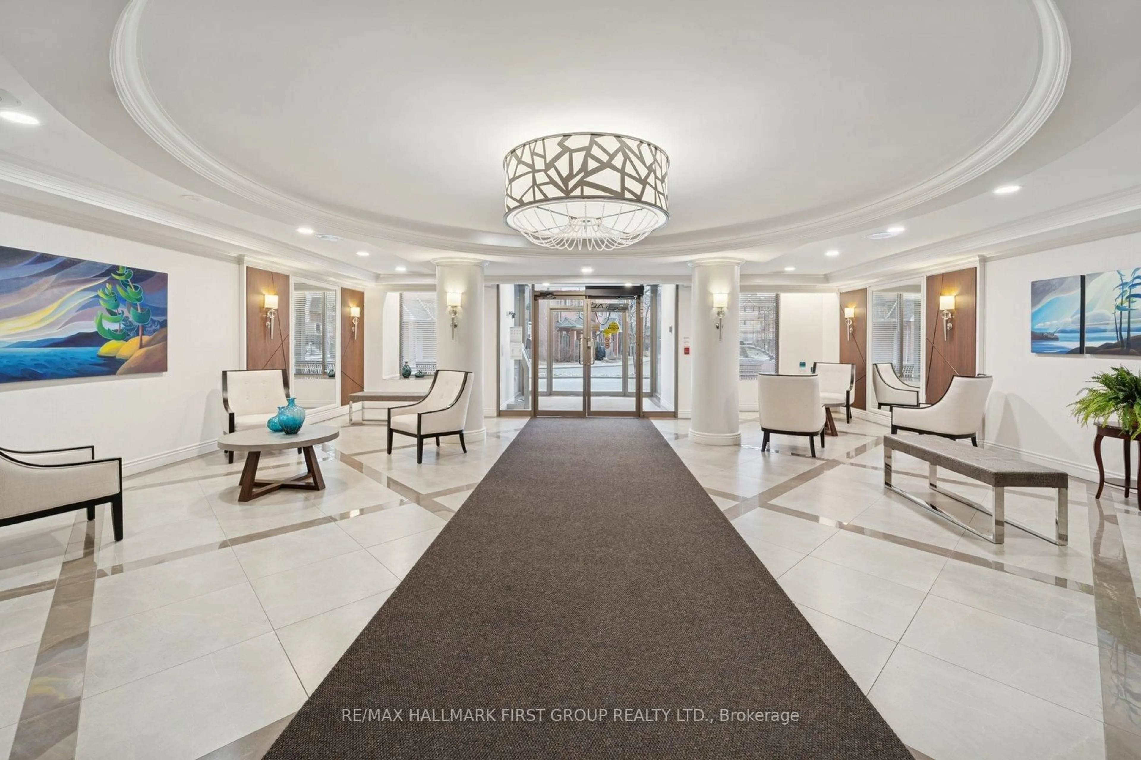 Lobby for 1000 The Esplanade #208, Pickering Ontario L1V 6V4