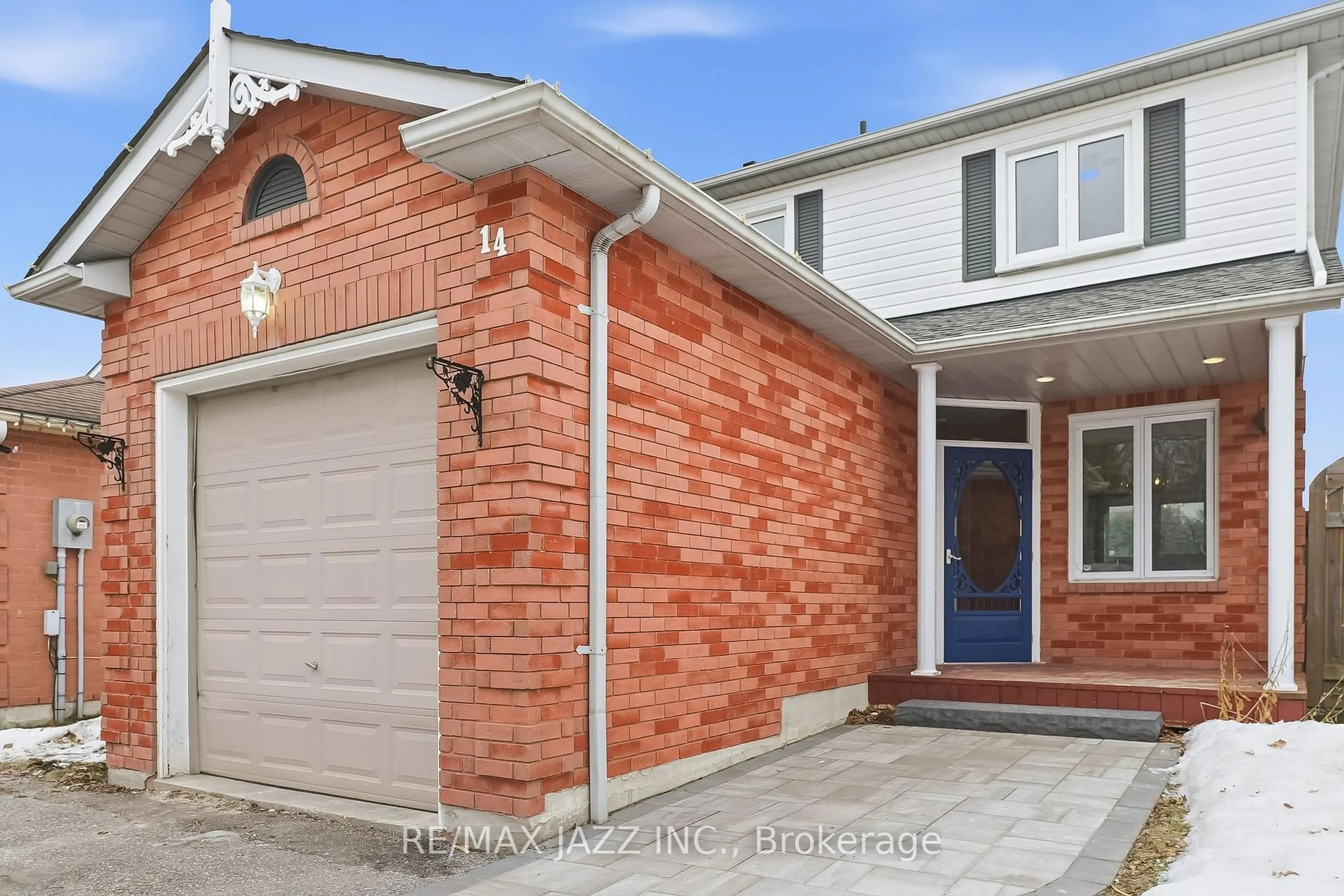 Home with brick exterior material, street for 14 Kershaw St, Clarington Ontario L1C 4S4