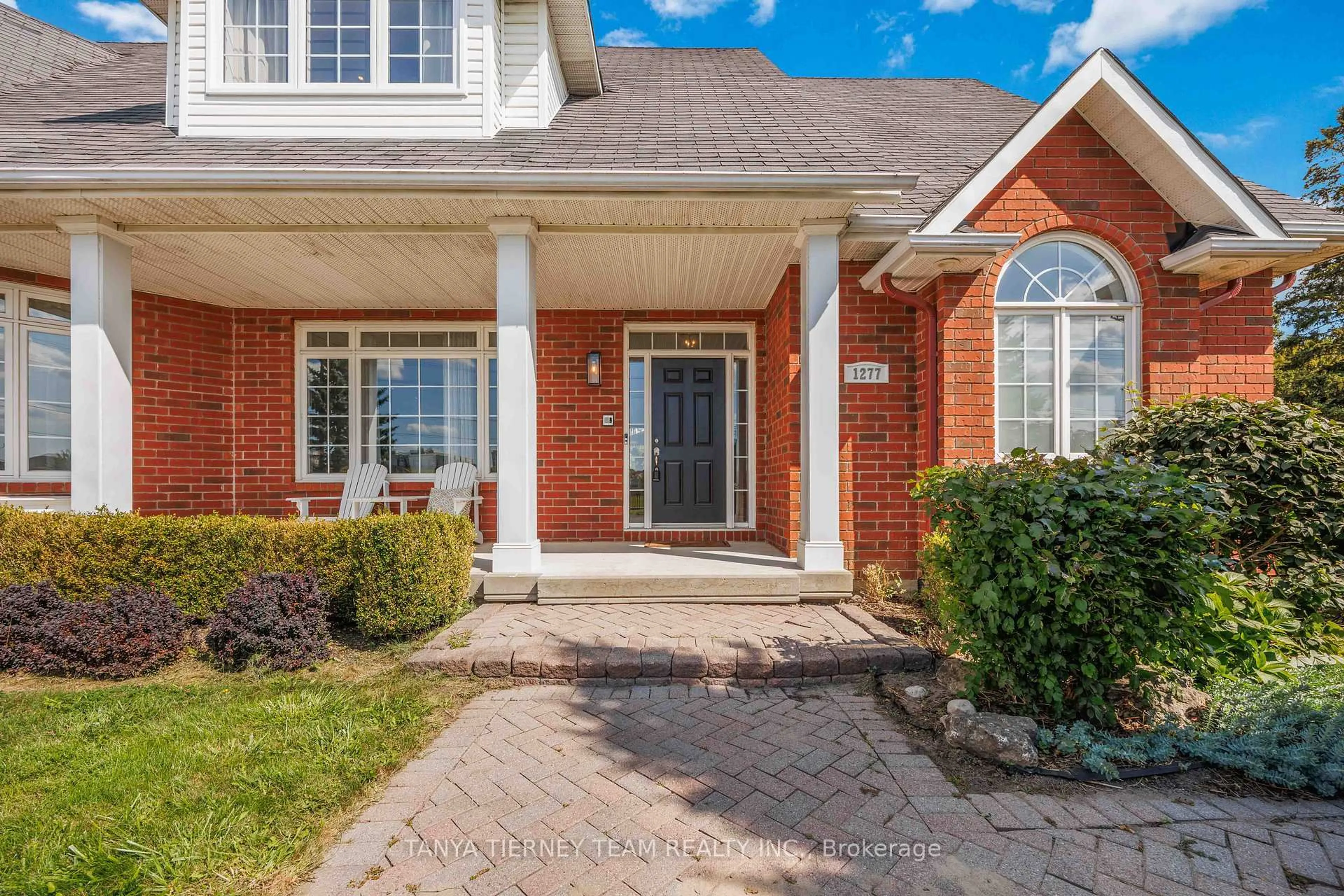 Home with brick exterior material, street for 1277 Townline Rd, Clarington Ontario L1H 8L7