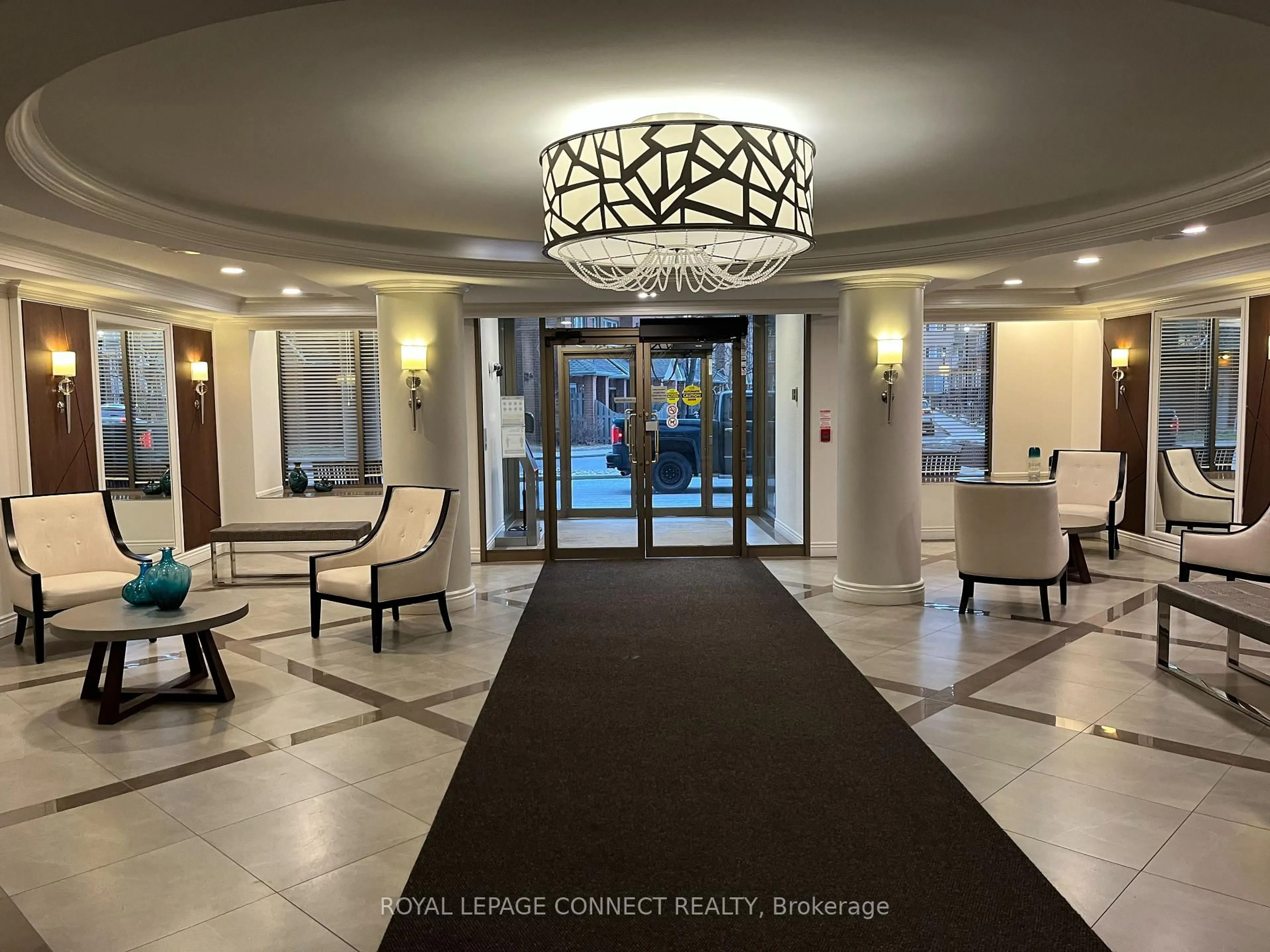 Lobby for 1000 The Esplanade #1702, Pickering Ontario L1V 6V4