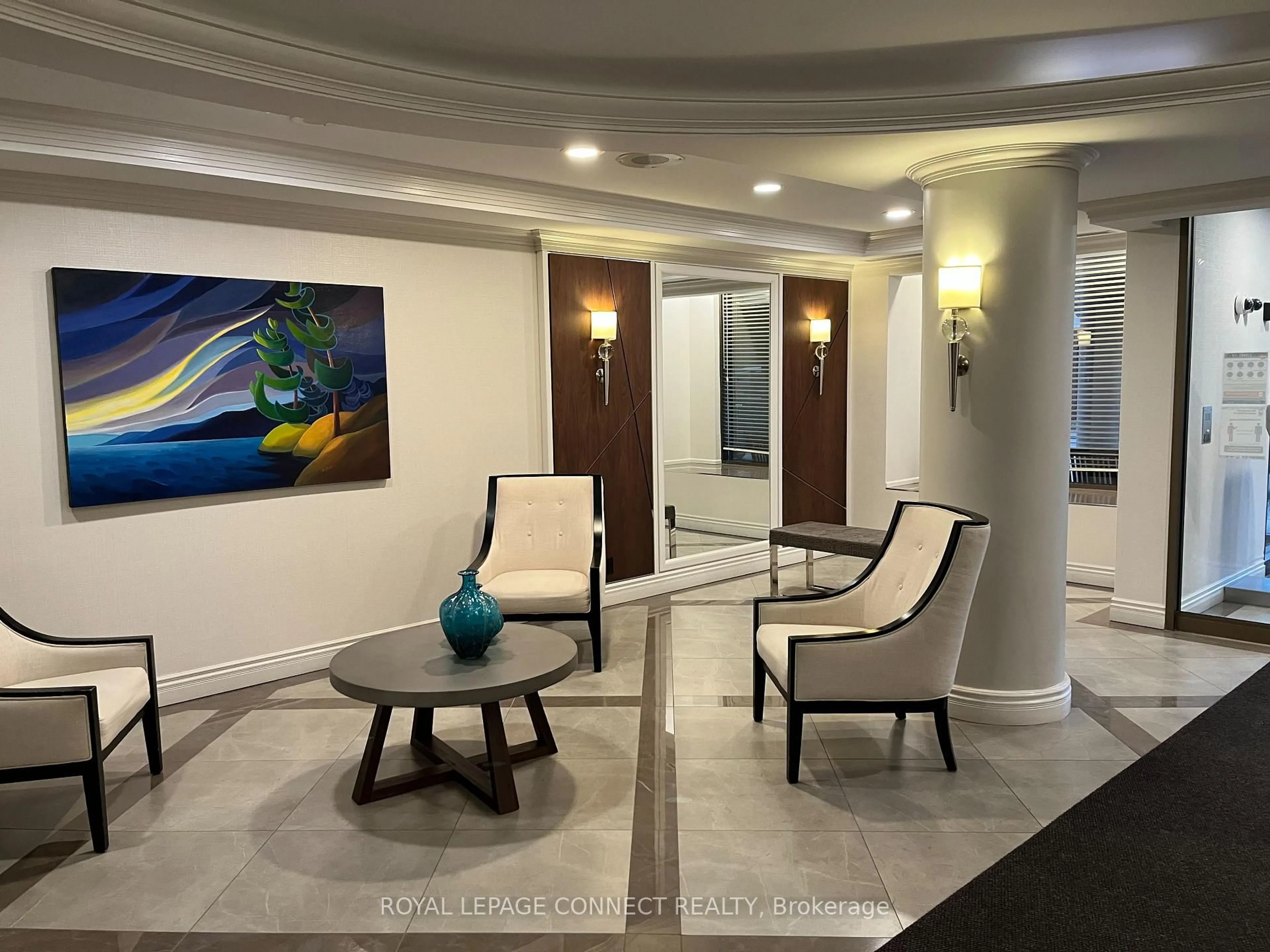 Lobby for 1000 The Esplanade #1702, Pickering Ontario L1V 6V4