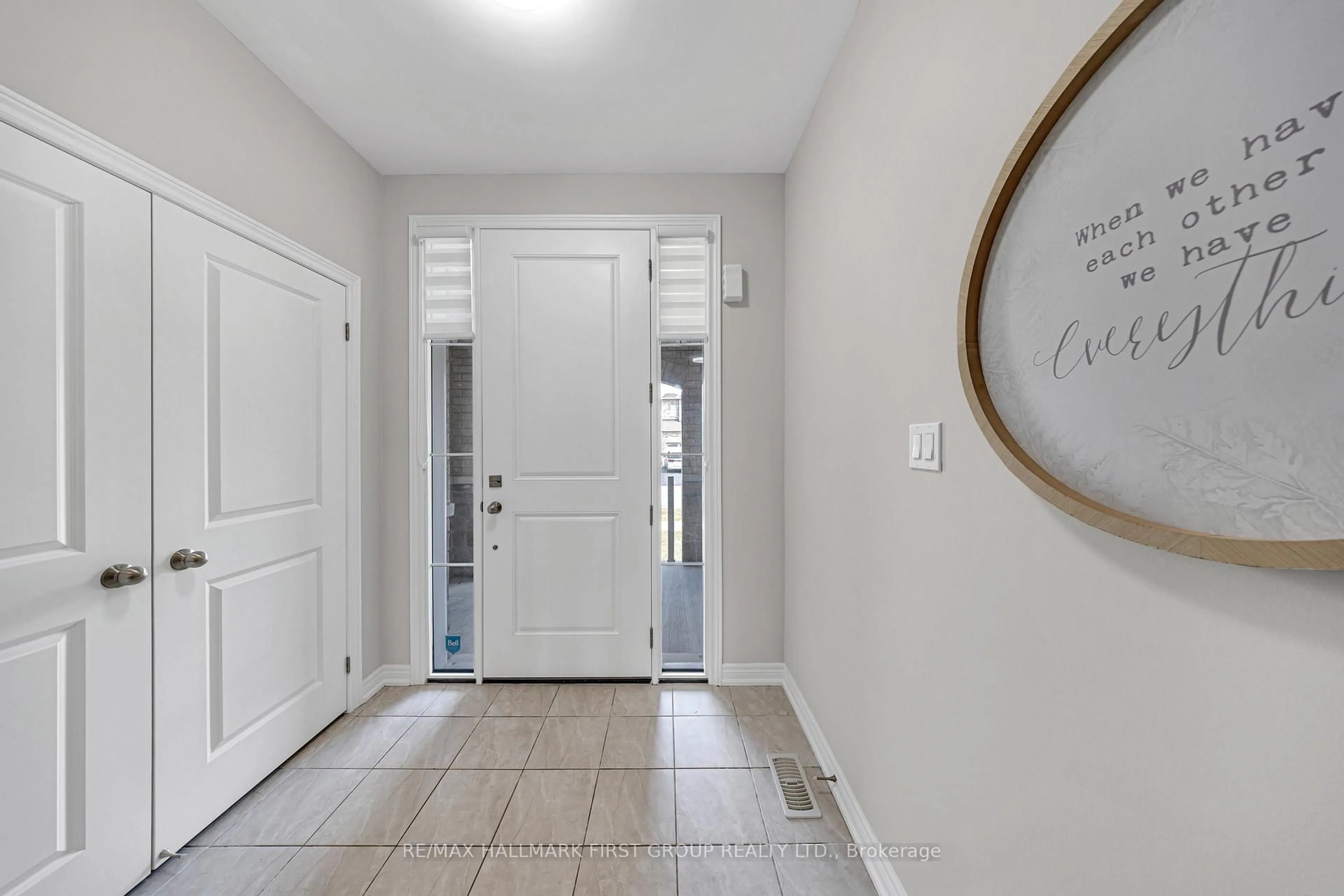 Indoor entryway for 111 Fred Jackman Ave, Clarington Ontario L1C 0T4