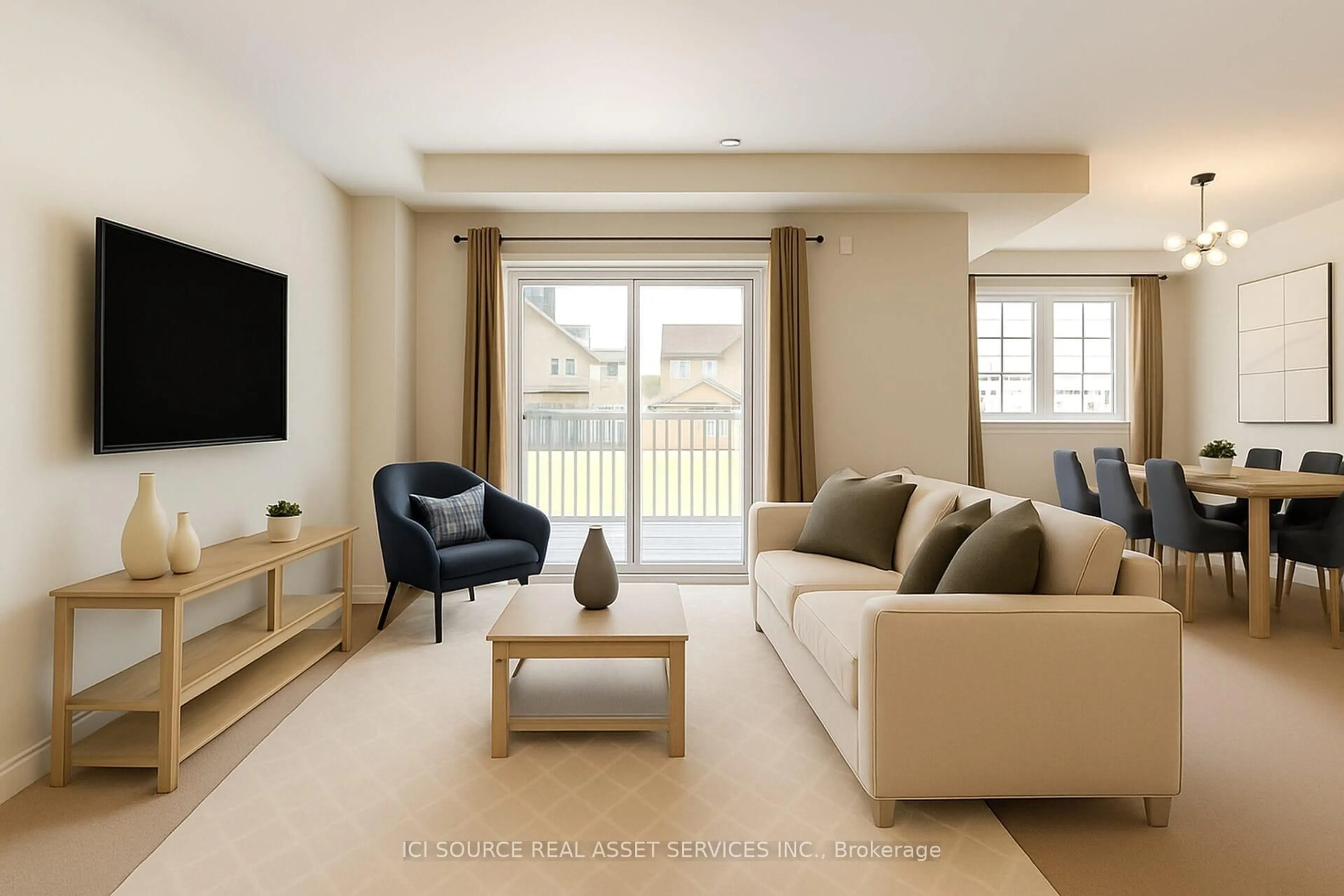 Living room with furniture, unknown for 71 Tabaret Cres, Oshawa Ontario L1L 0G5