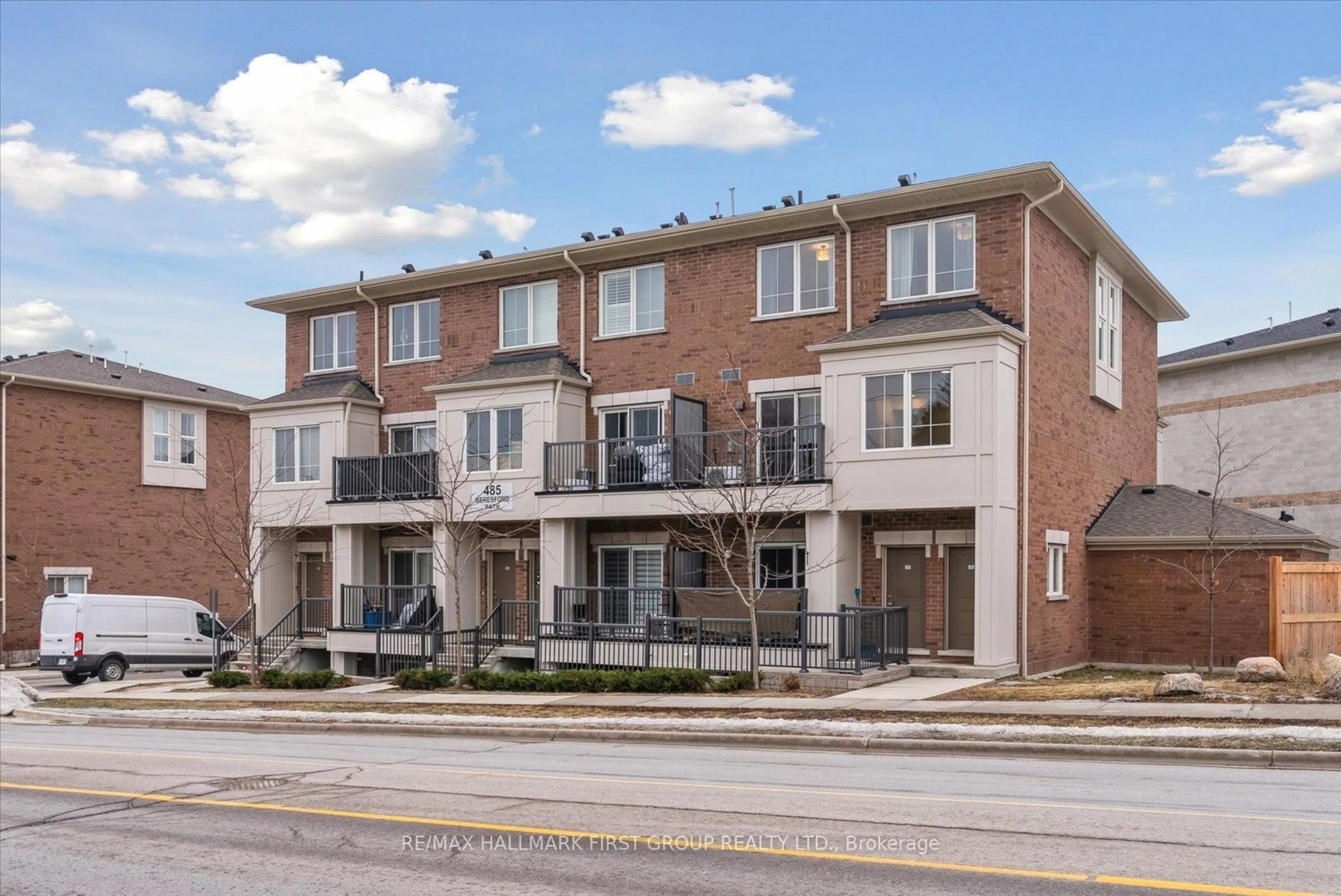 Home with brick exterior material, street for 485 Beresford Path #6, Oshawa Ontario L1H 5S7