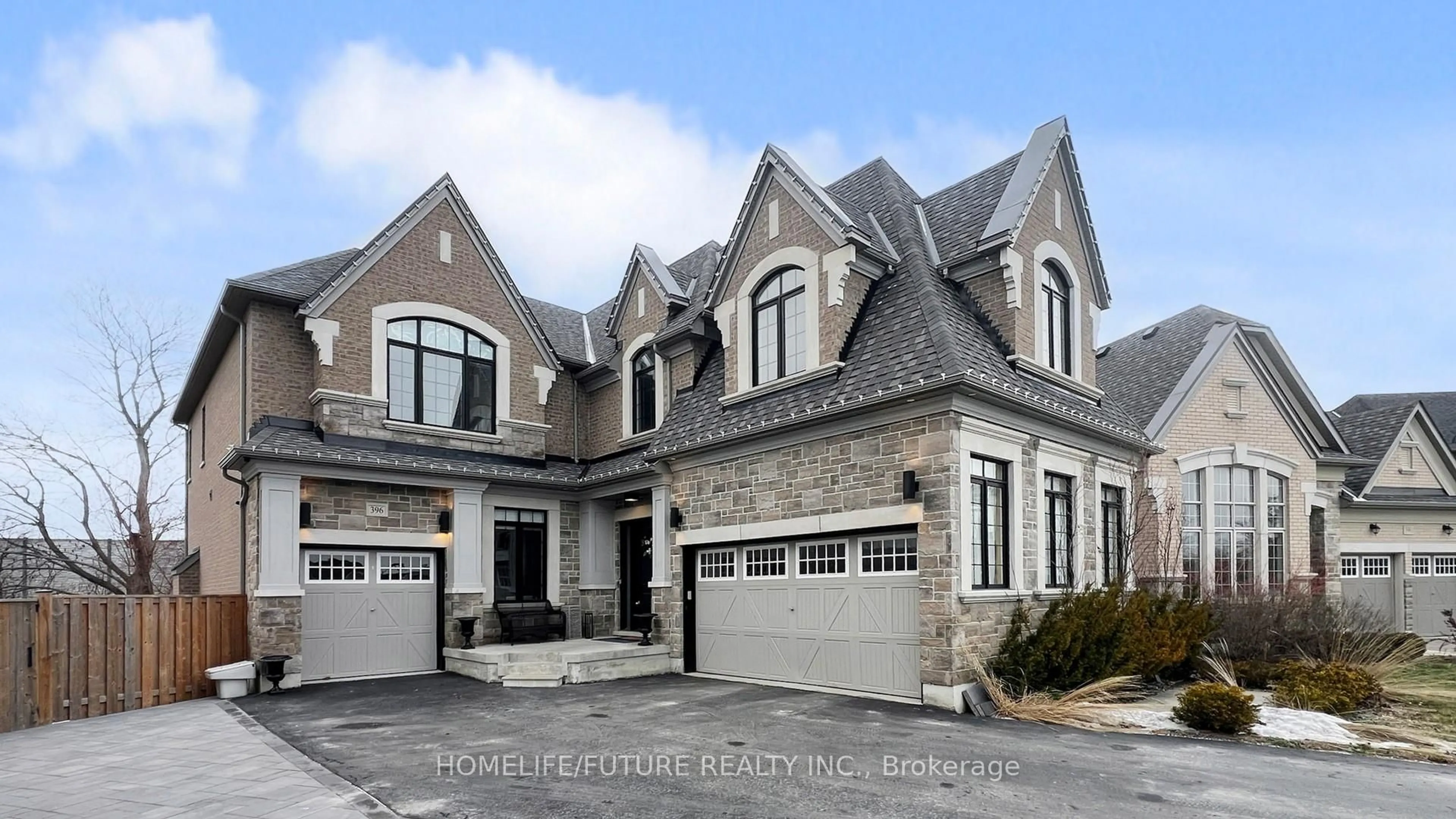 Home with brick exterior material, street for 396 Frontier Crt, Pickering Ontario L1W 4A9