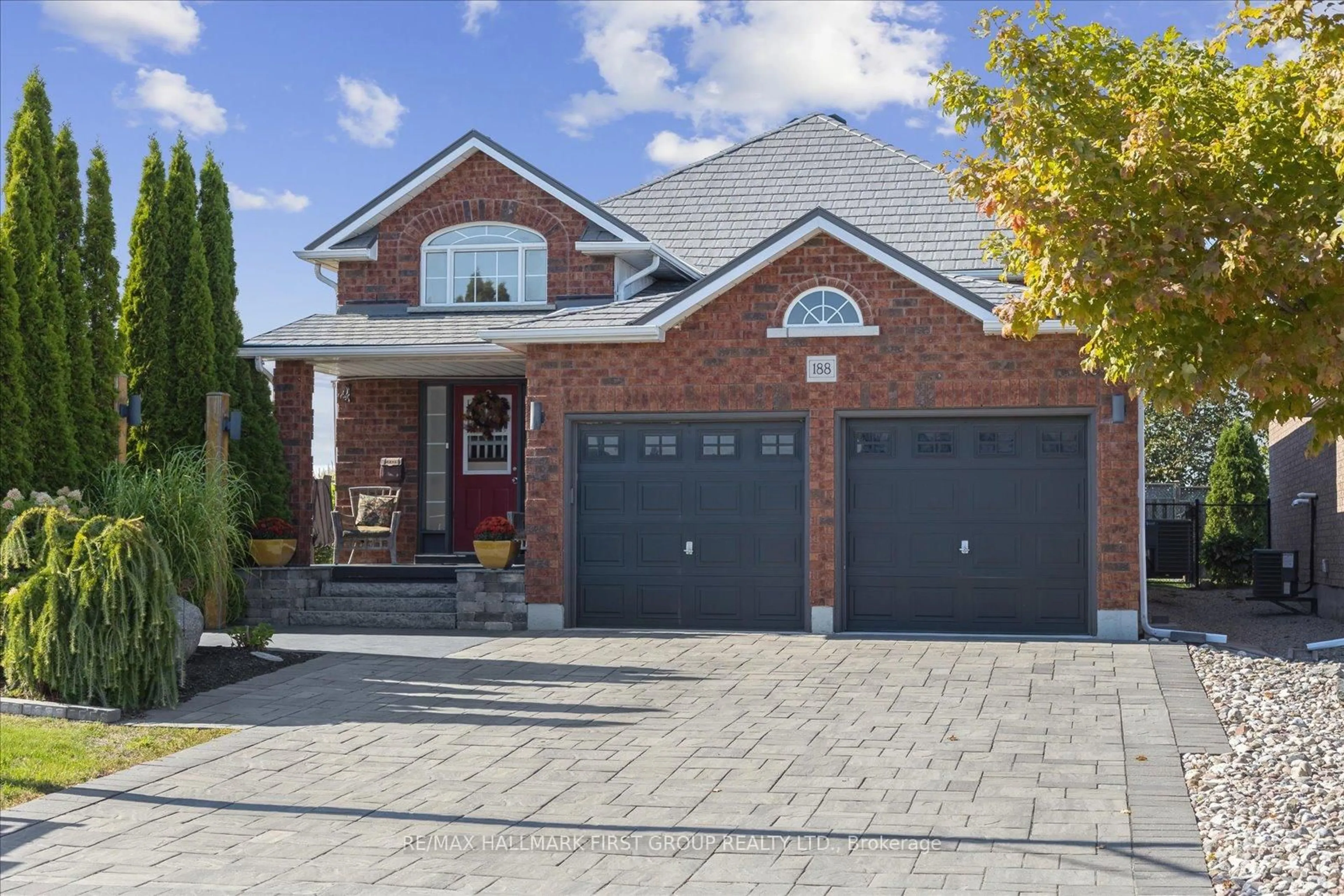 Home with brick exterior material, street for 188 Padfield Dr, Clarington Ontario L1C 5H7