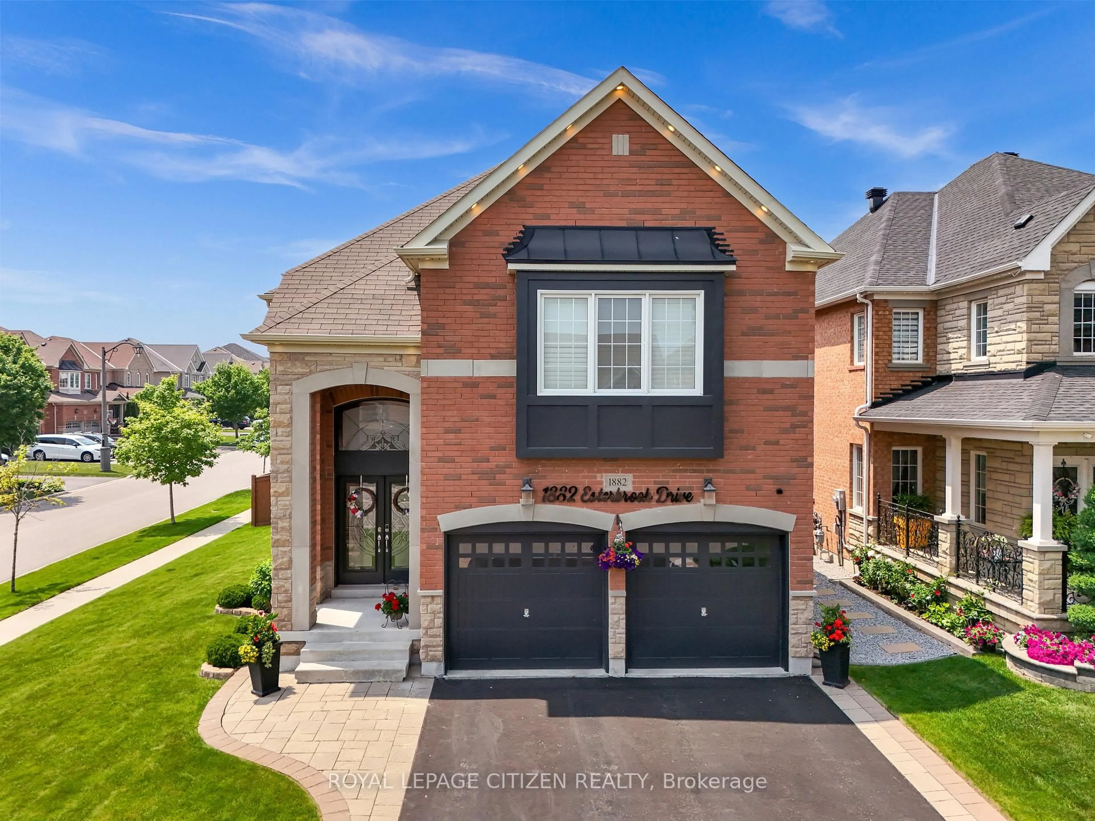 Home with brick exterior material, street for 1882 Esterbrook Dr, Oshawa Ontario L1K 0N4