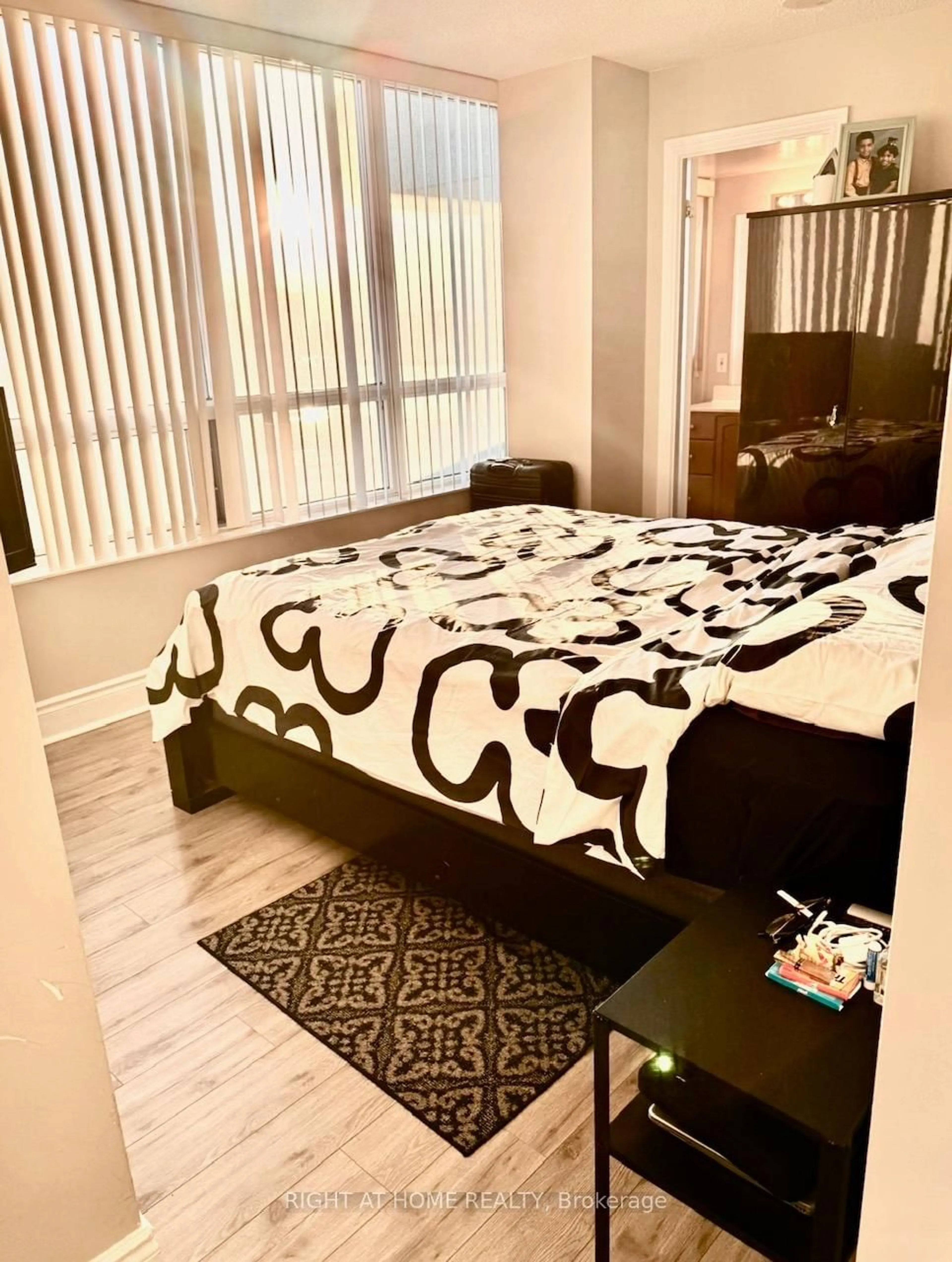 Bedroom with bed, unknown for 50 Brian Harrison Way #709, Toronto Ontario M1P 5J4