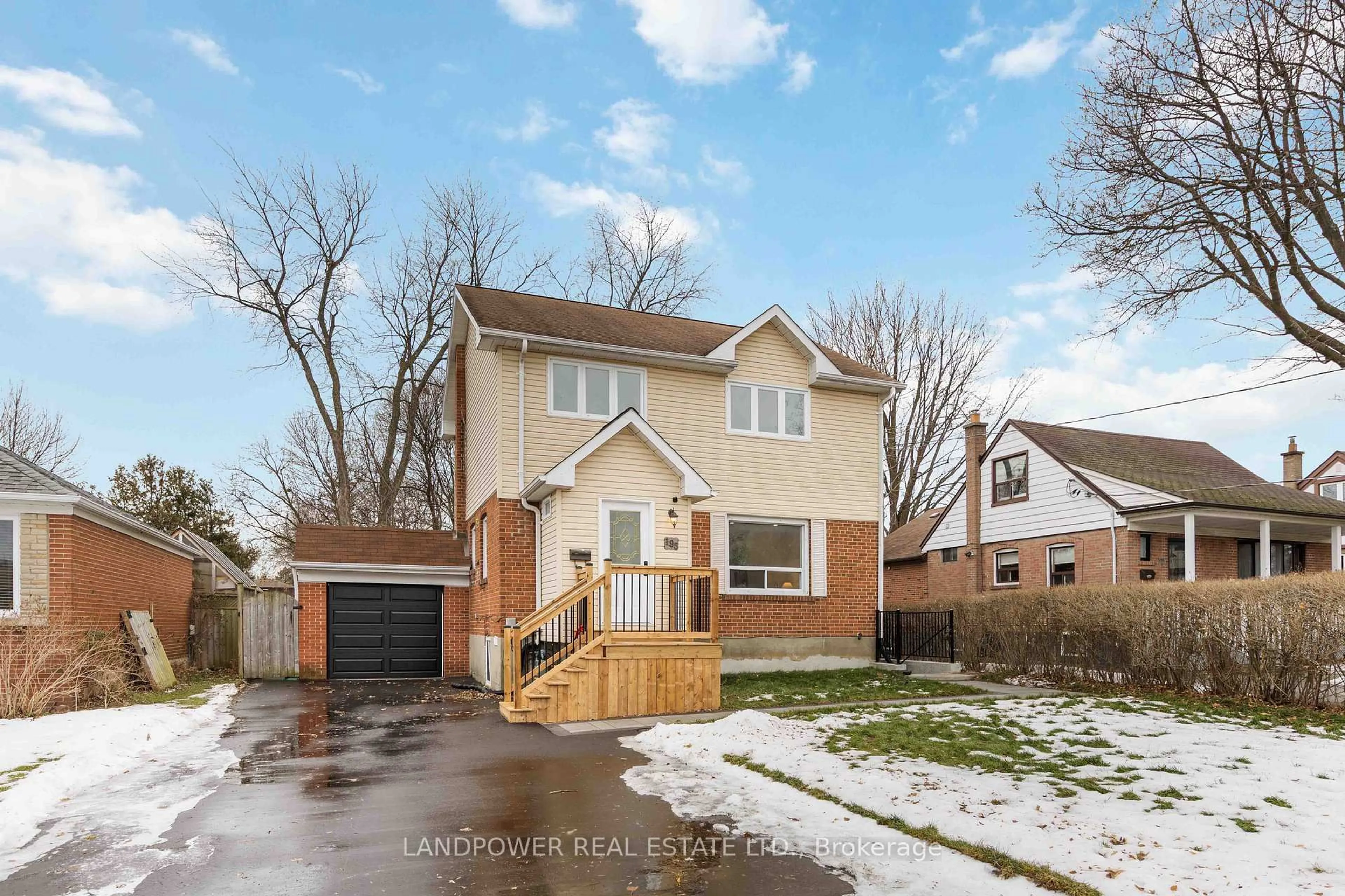 Home with brick exterior material, street for 195 Phyllis Ave, Toronto Ontario M1M 1Y9