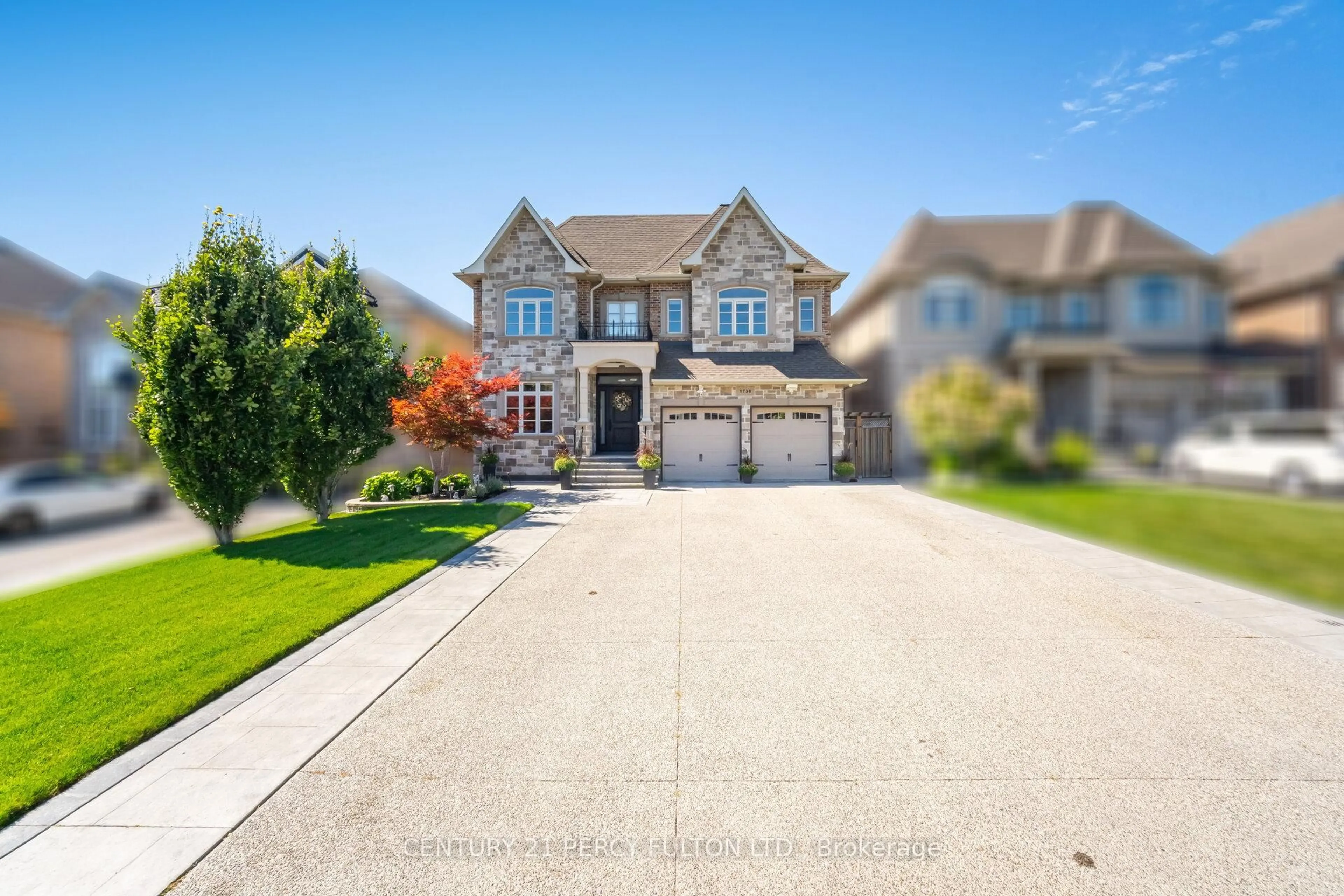 Home with brick exterior material, street for 1738 Rockwood Dr, Pickering Ontario L1V 7G8