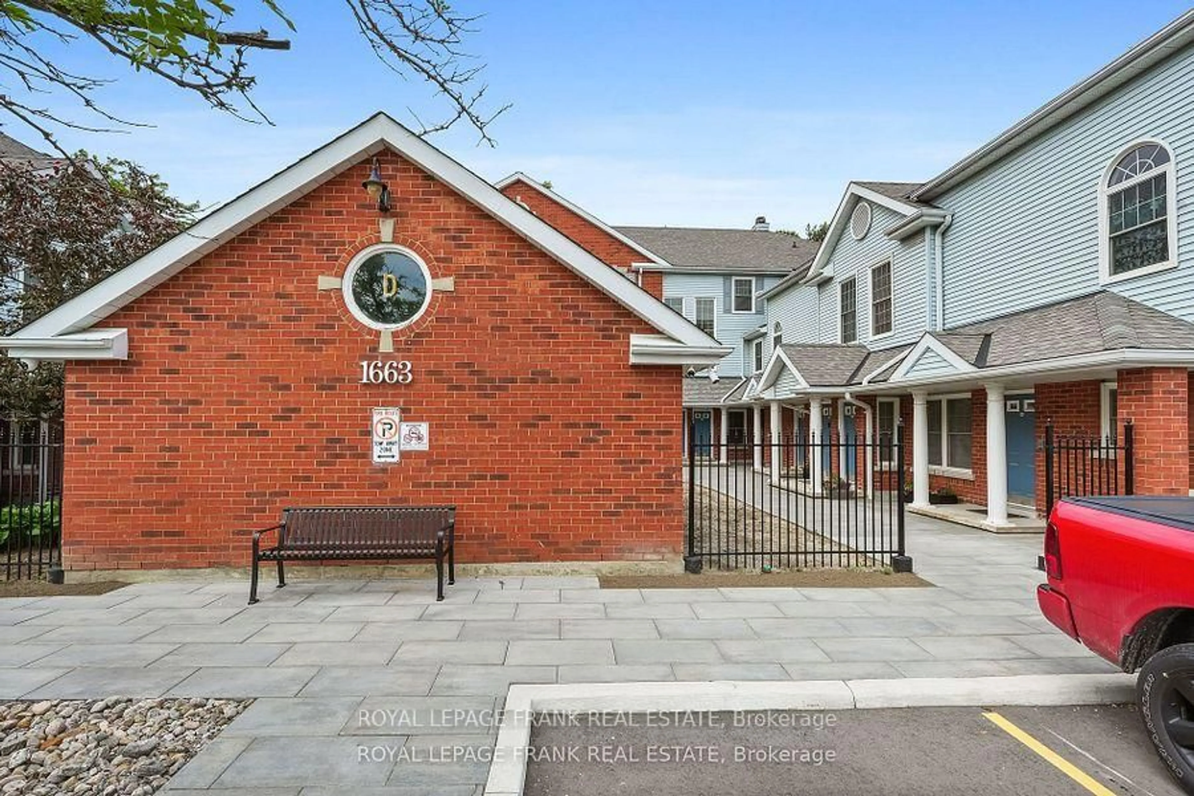 A pic from outside/outdoor area/front of a property/back of a property/a pic from drone, street for 1663 Nash Rd #D-13, Clarington Ontario L1E 1S8