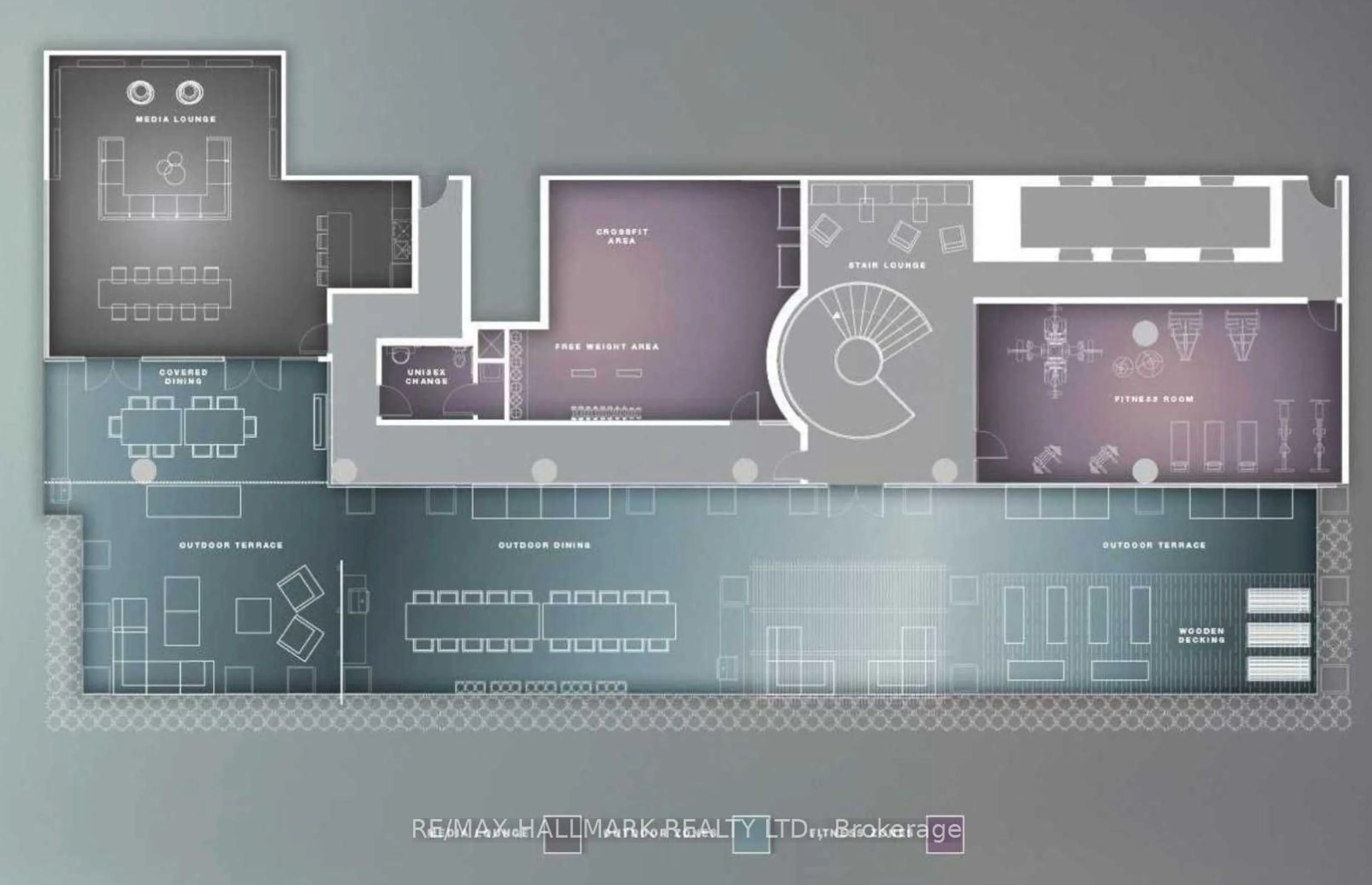Floor plan for 2799 Kingston Rd #223, Toronto Ontario M1M 1N1