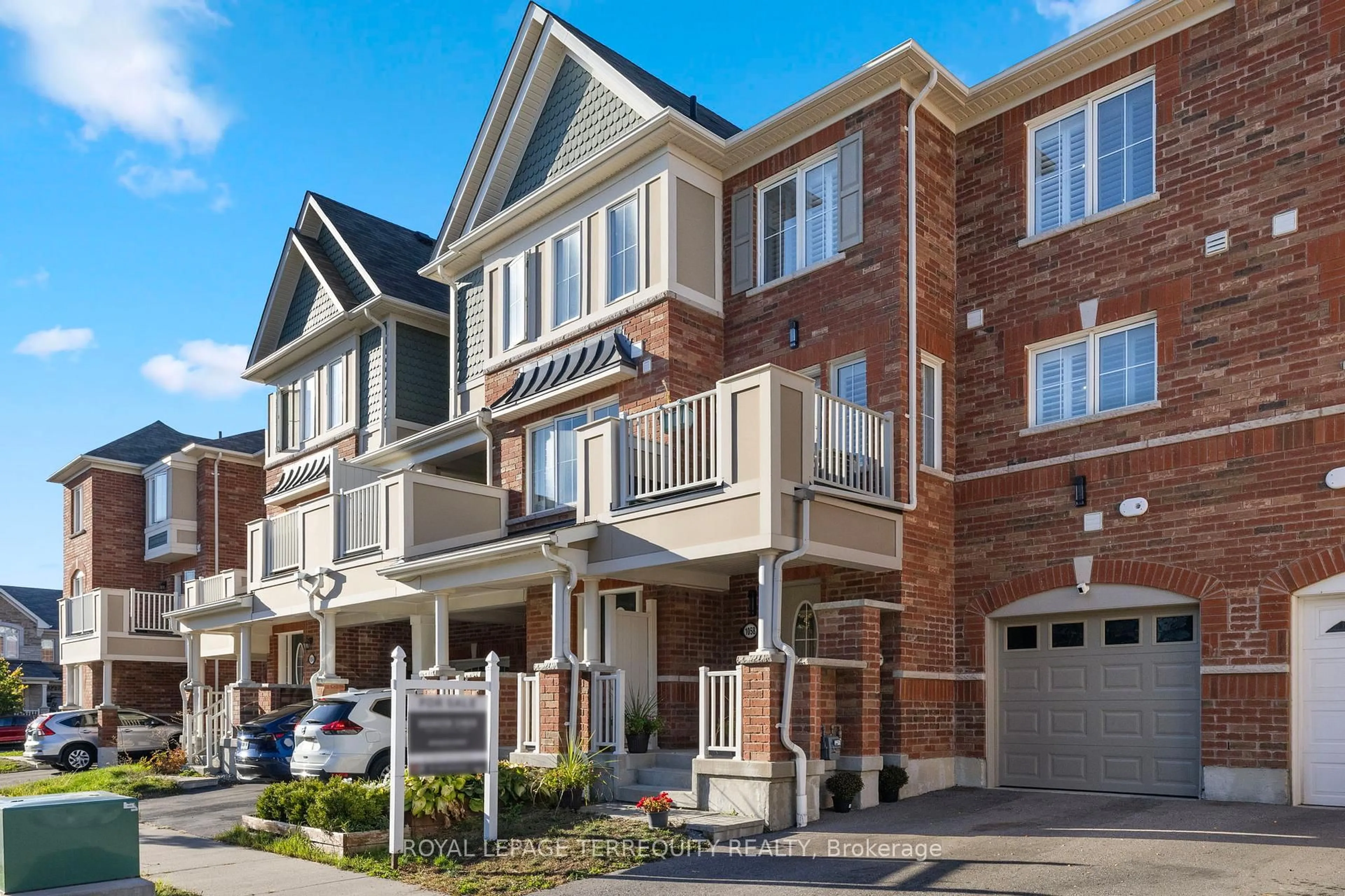 Home with brick exterior material, street for 1058 Clipper Lane, Pickering Ontario L1X 0E9