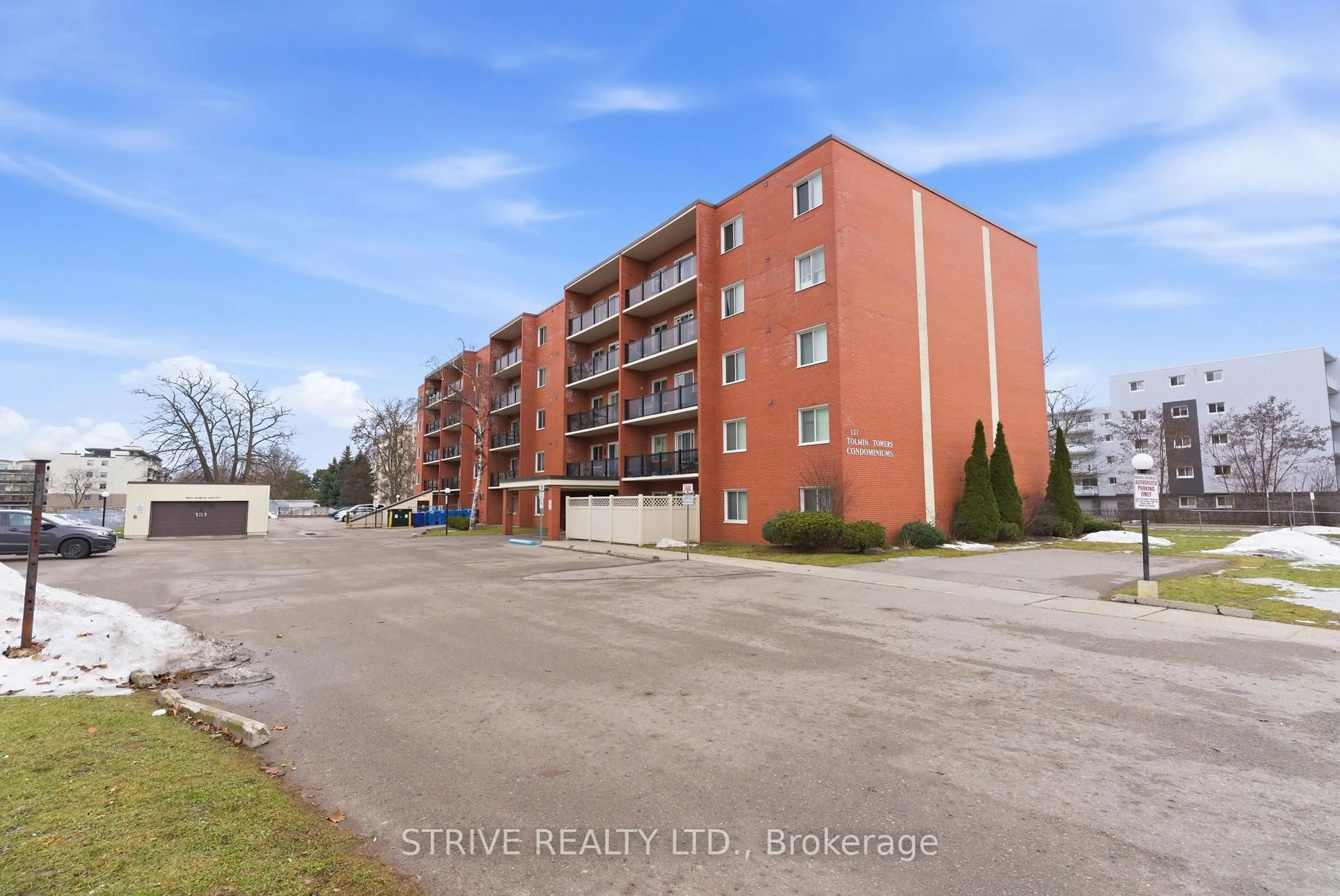 A pic from outside/outdoor area/front of a property/back of a property/a pic from drone, street for 131 Taunton Rd #408, Oshawa Ontario L1G 3T8
