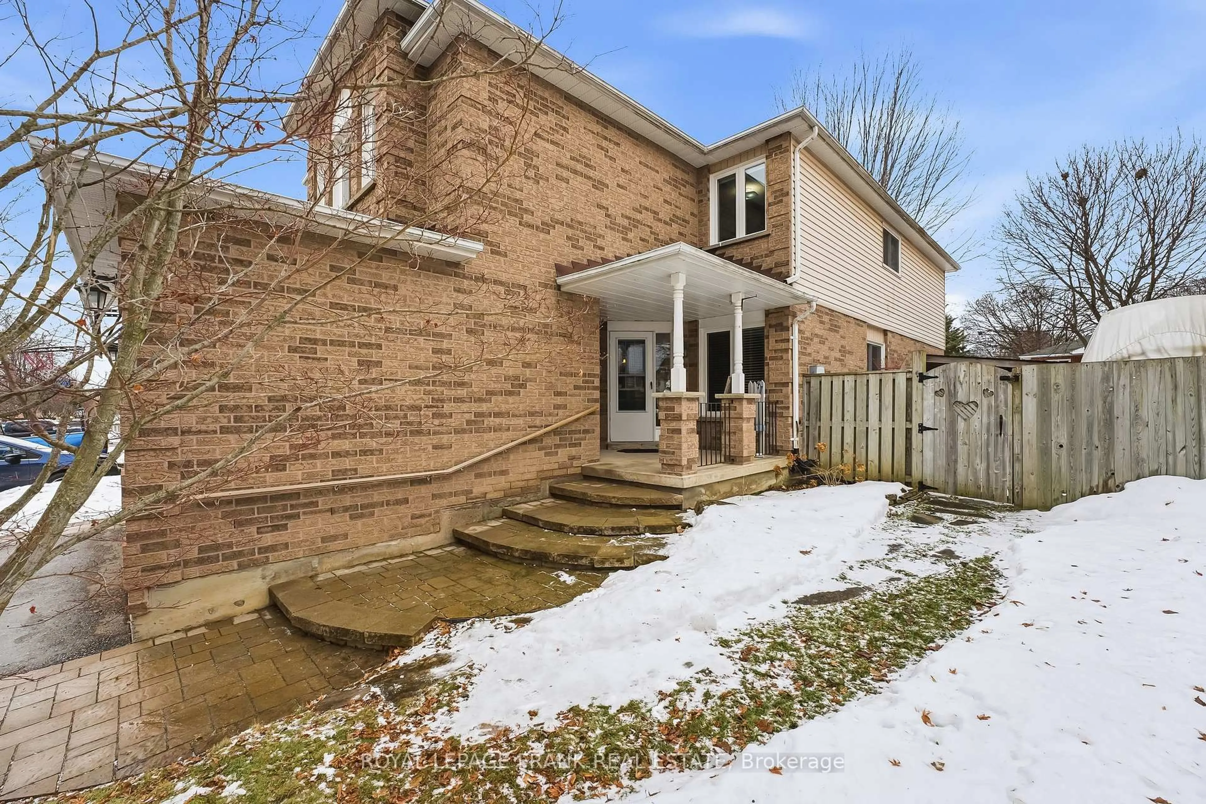 Home with brick exterior material, street for 63 Farncomb Cres, Clarington Ontario L1C 4L8