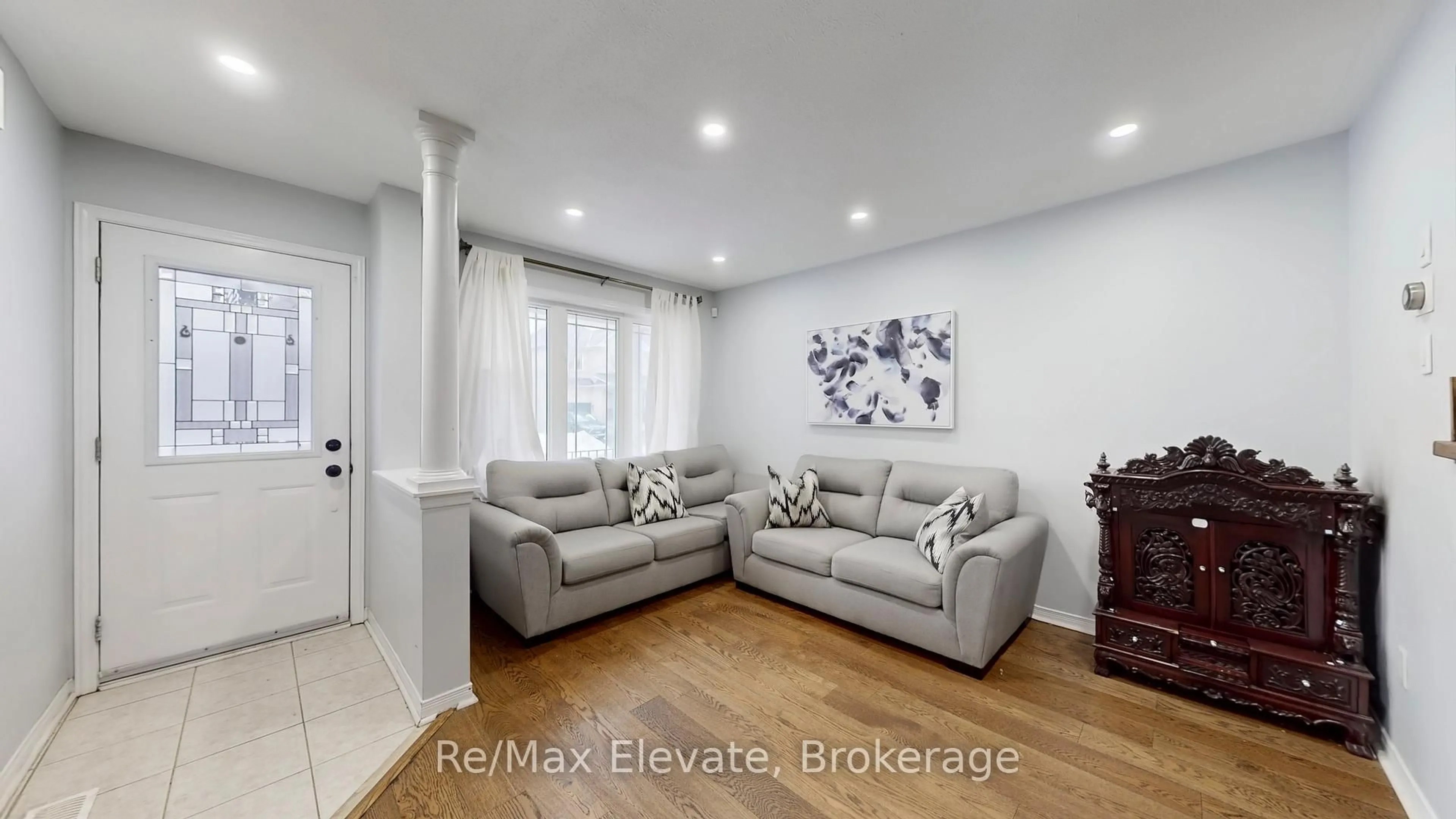 Living room with furniture, unknown for 12 Teasdale St, Ajax Ontario L1Z 2A7