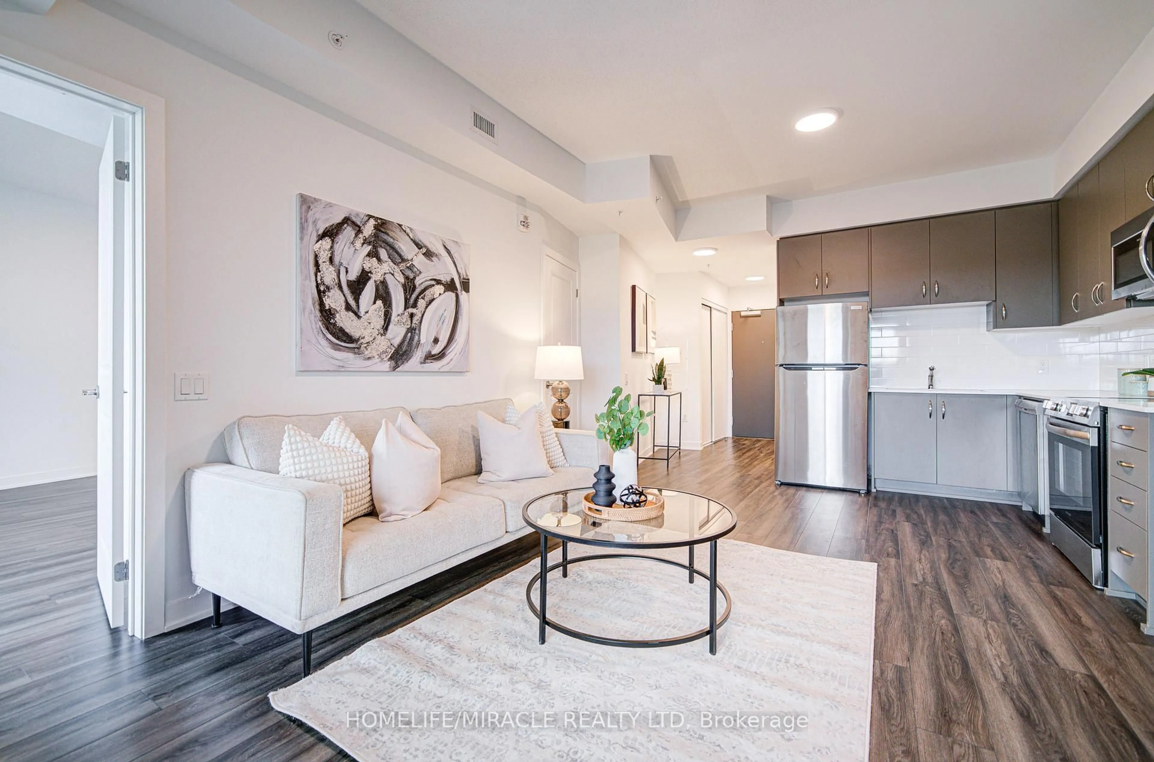 Living room with furniture, unknown for 385 Arctic Red Dr #329, Oshawa Ontario L1L 0H8