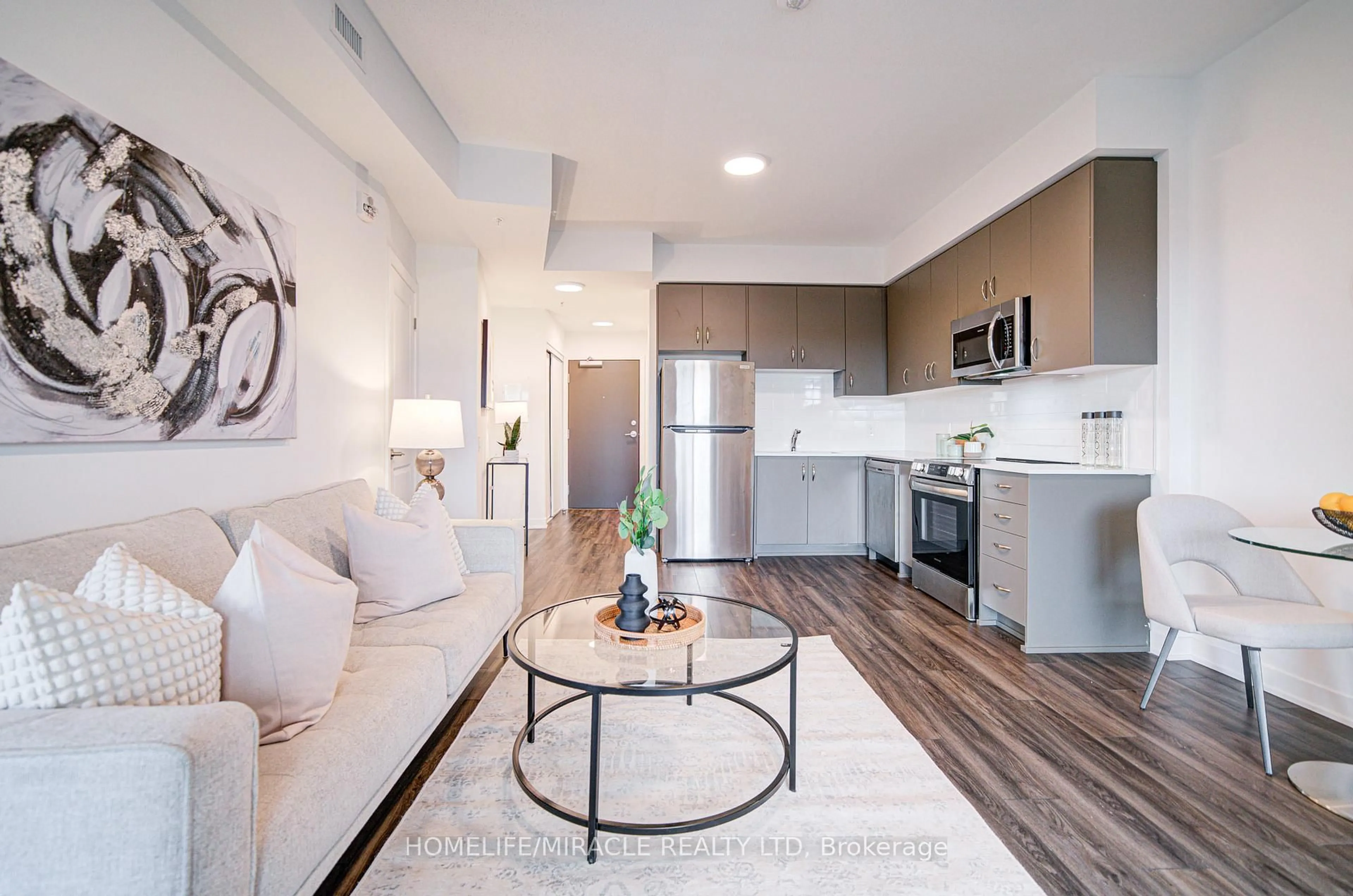 Living room with furniture, unknown for 385 Arctic Red Dr #329, Oshawa Ontario L1L 0H8