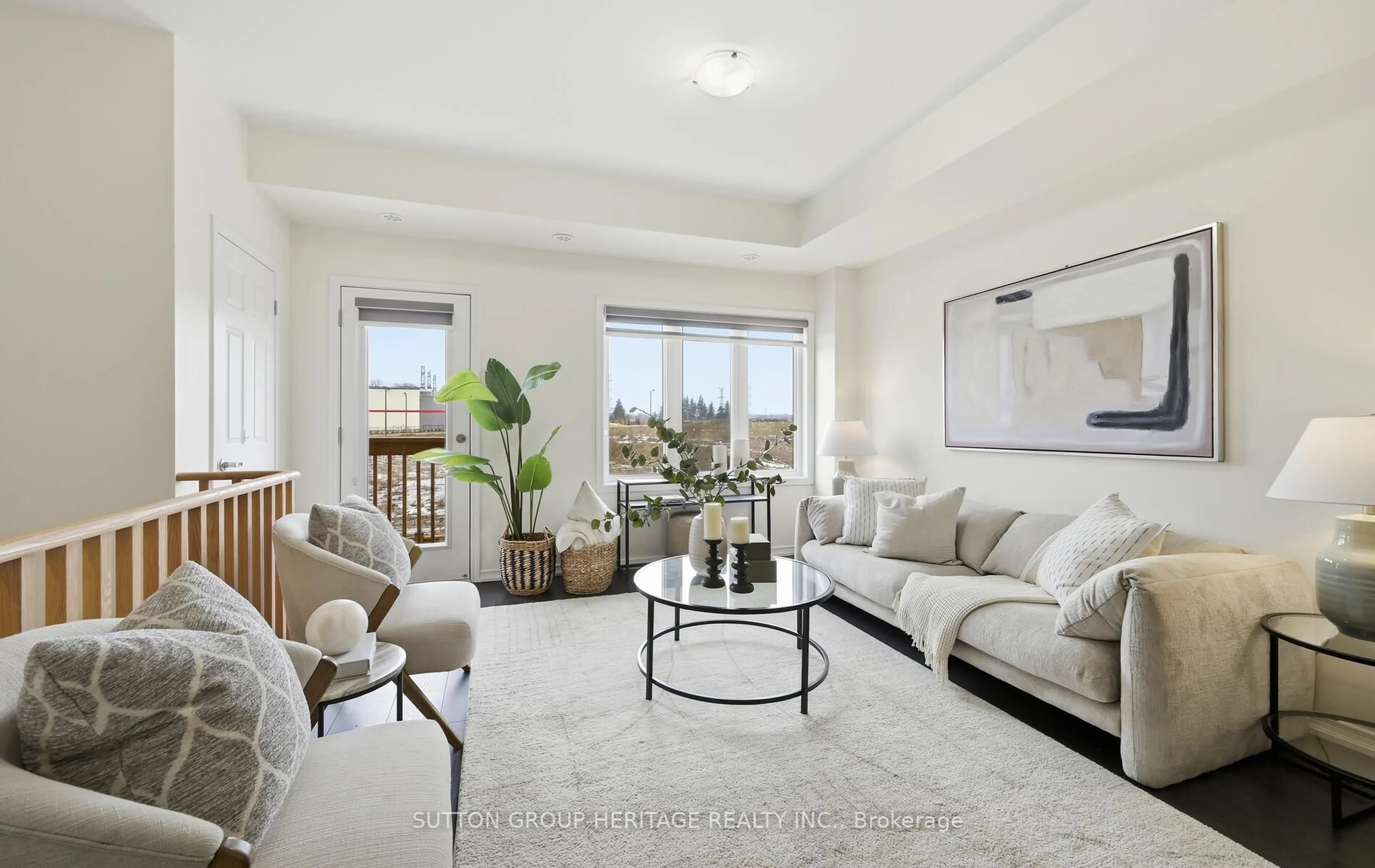 Living room with furniture, unknown for 209 Danzatore Path #44, Oshawa Ontario L1L 0P9