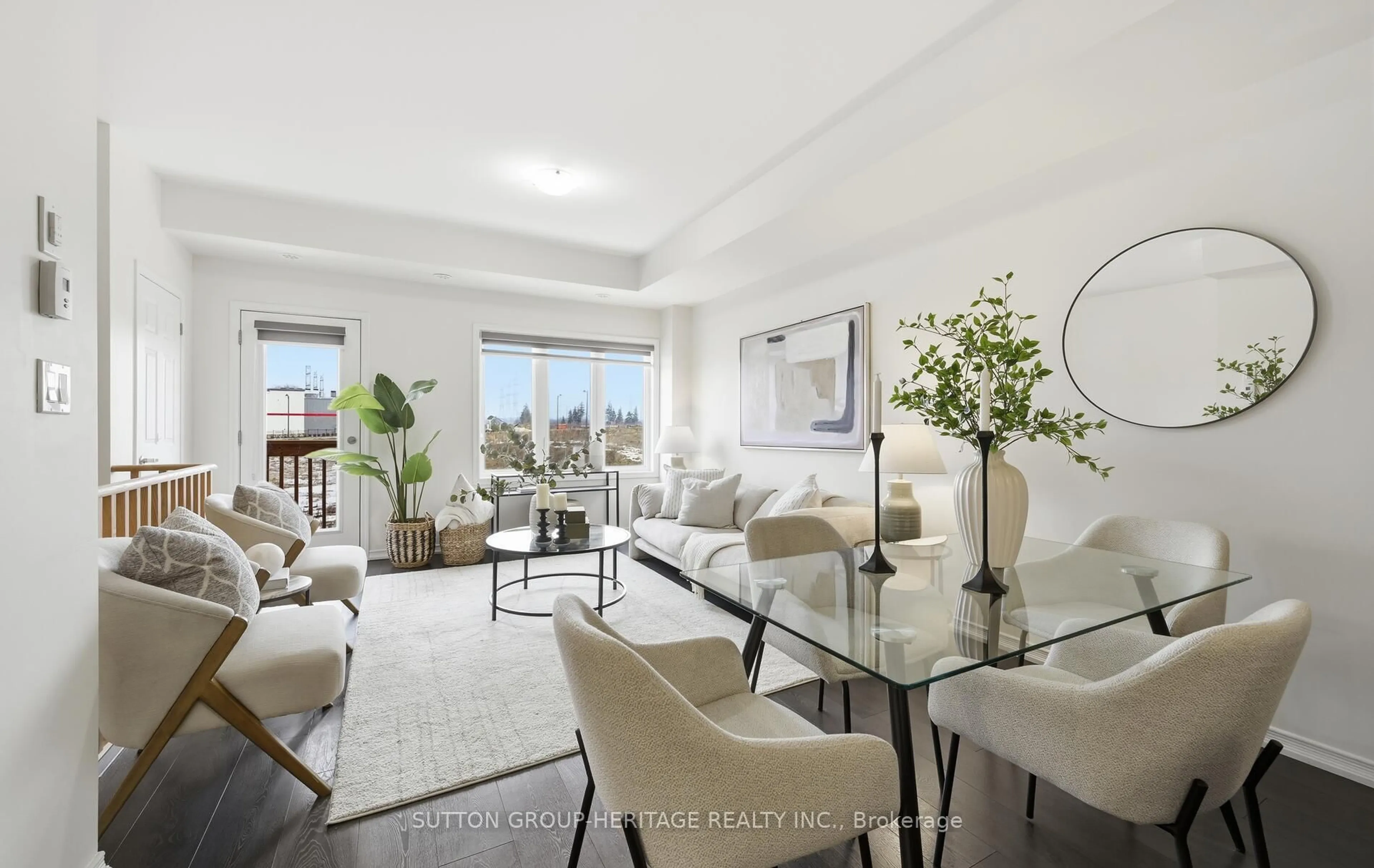 Living room with furniture, unknown for 209 Danzatore Path #44, Oshawa Ontario L1L 0P9