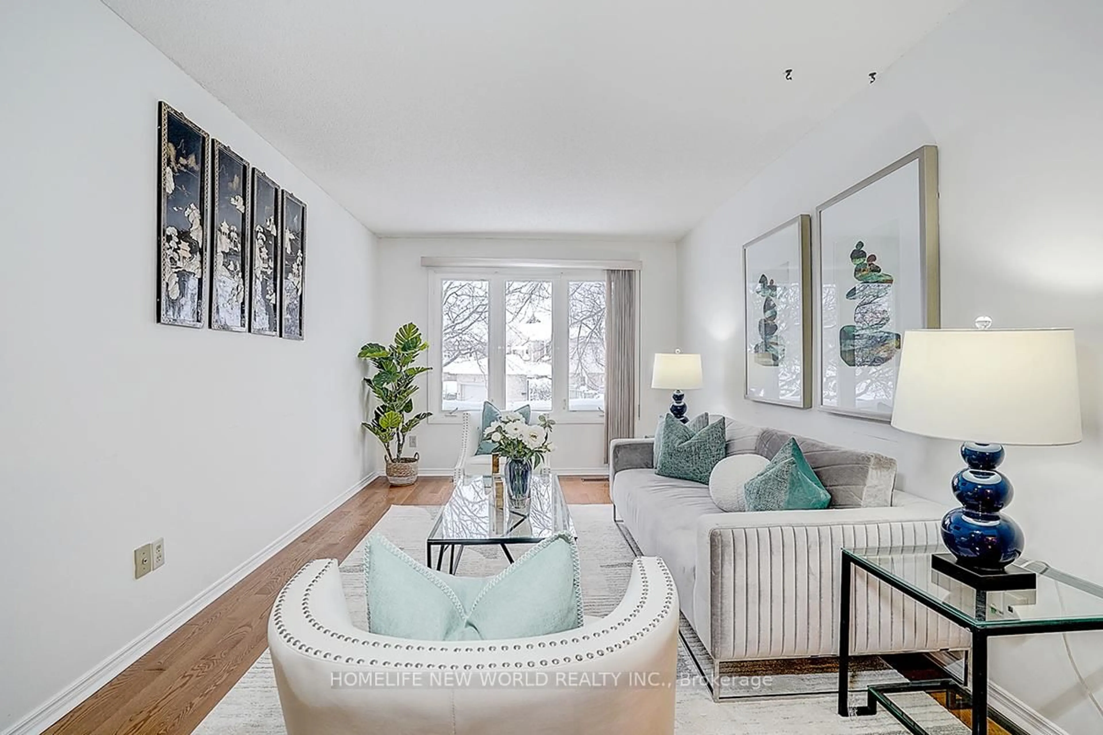 Living room with furniture, unknown for 75 Enchanted Hills Cres, Toronto Ontario M1V 3N9