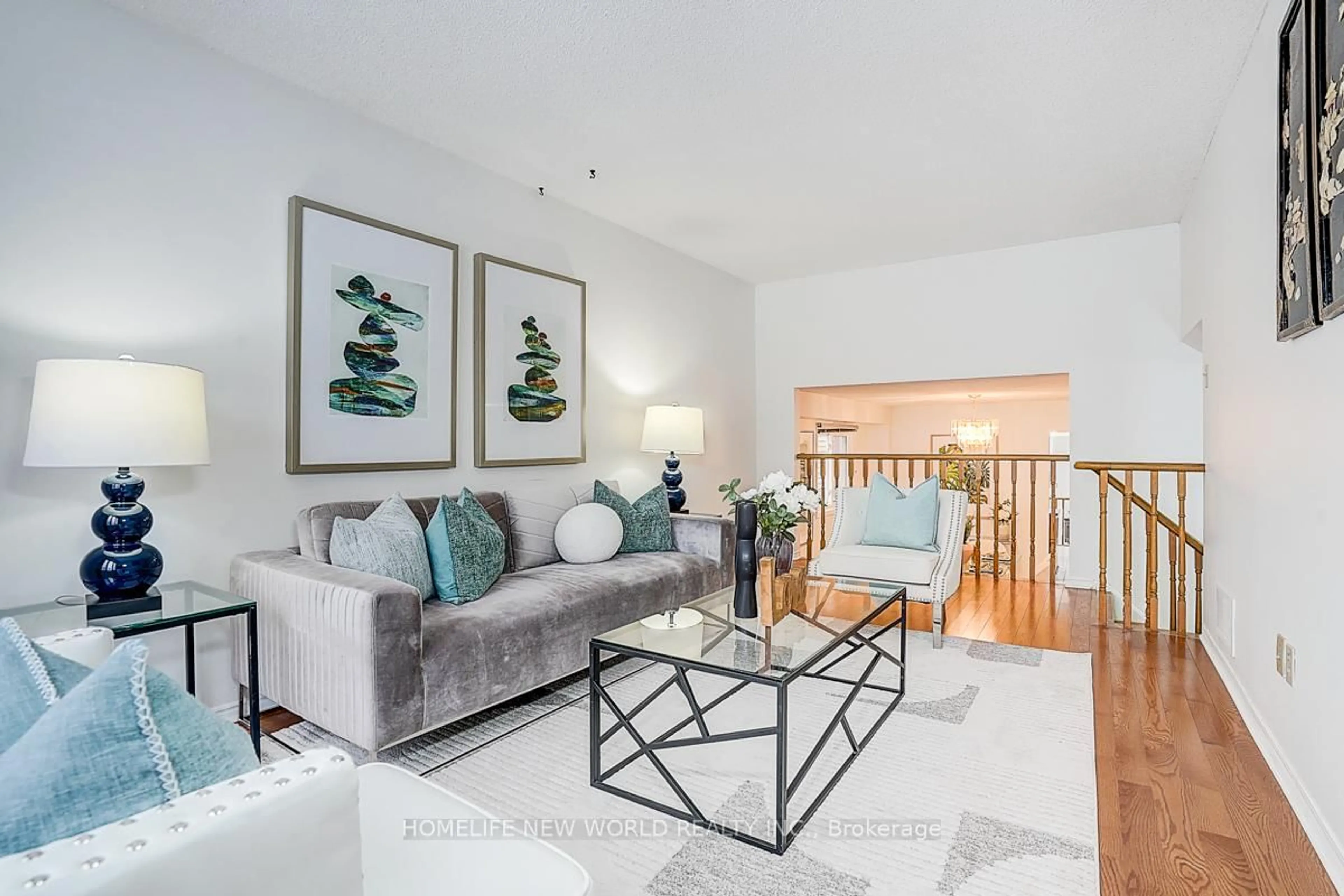 Living room with furniture, unknown for 75 Enchanted Hills Cres, Toronto Ontario M1V 3N9