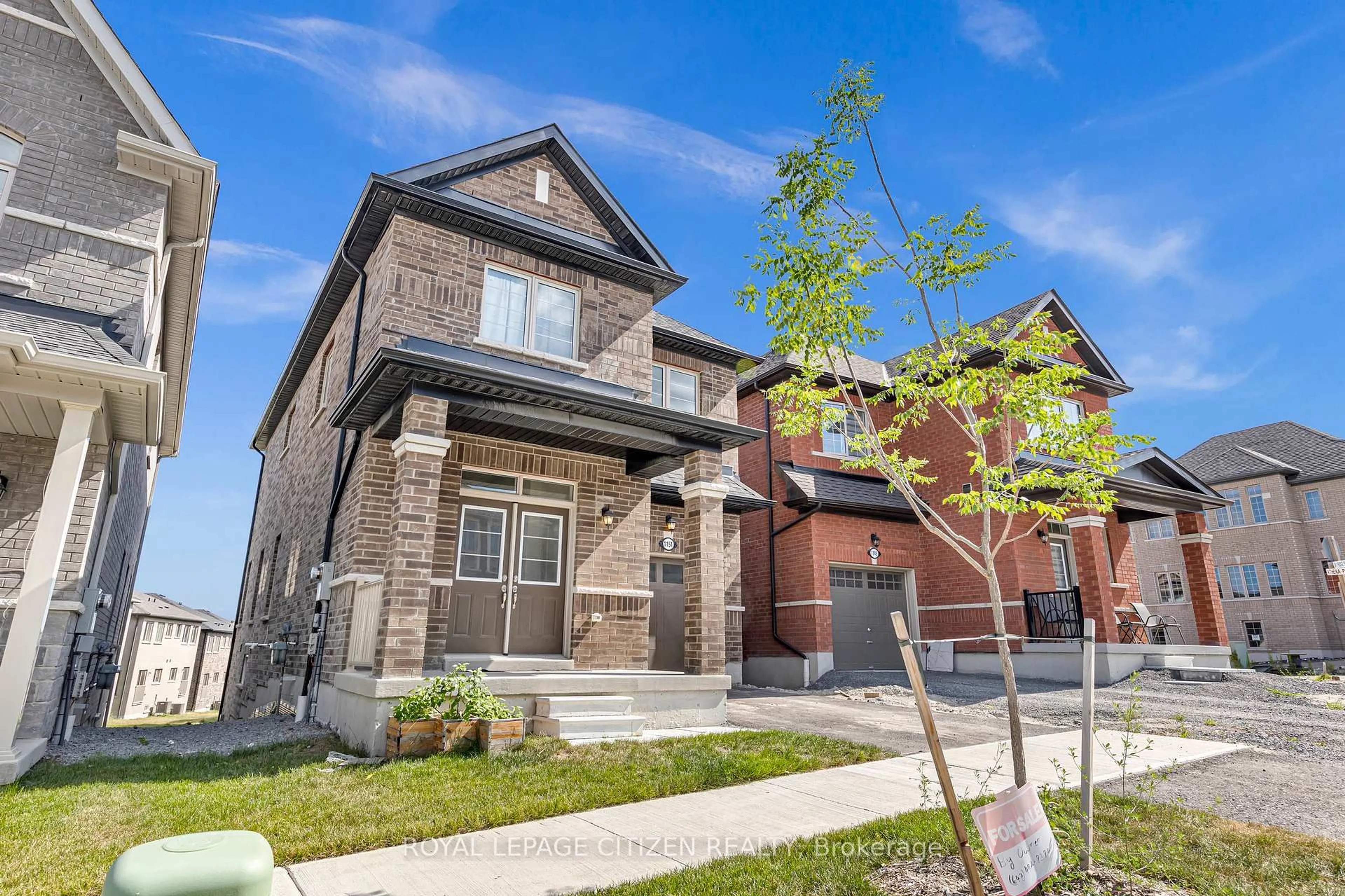 Home with brick exterior material, street for 1151 Skyridge Blvd, Pickering Ontario L1X 0M4