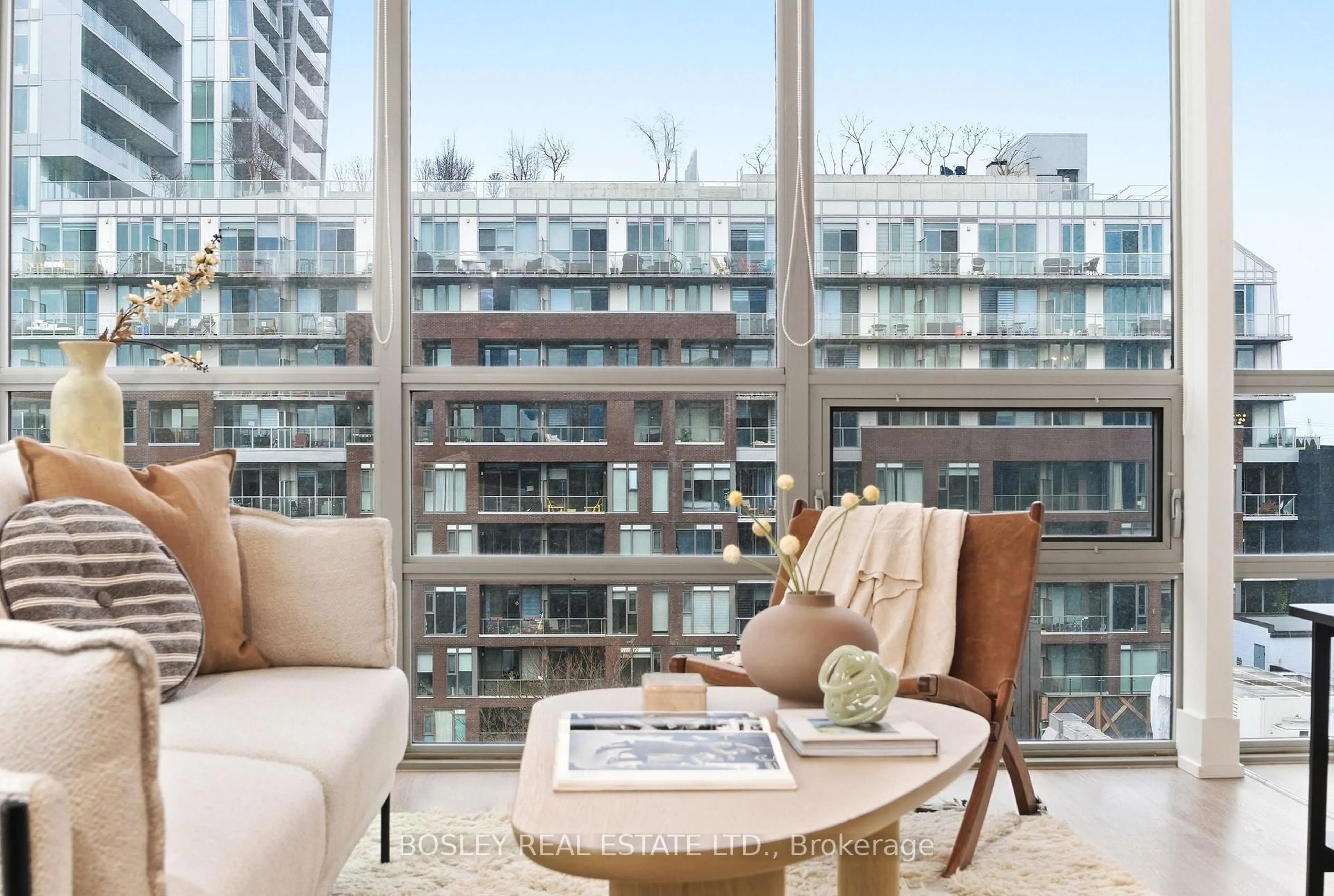 Living room with furniture, unknown for 630 Queen St #708, Toronto Ontario M4M 1G3