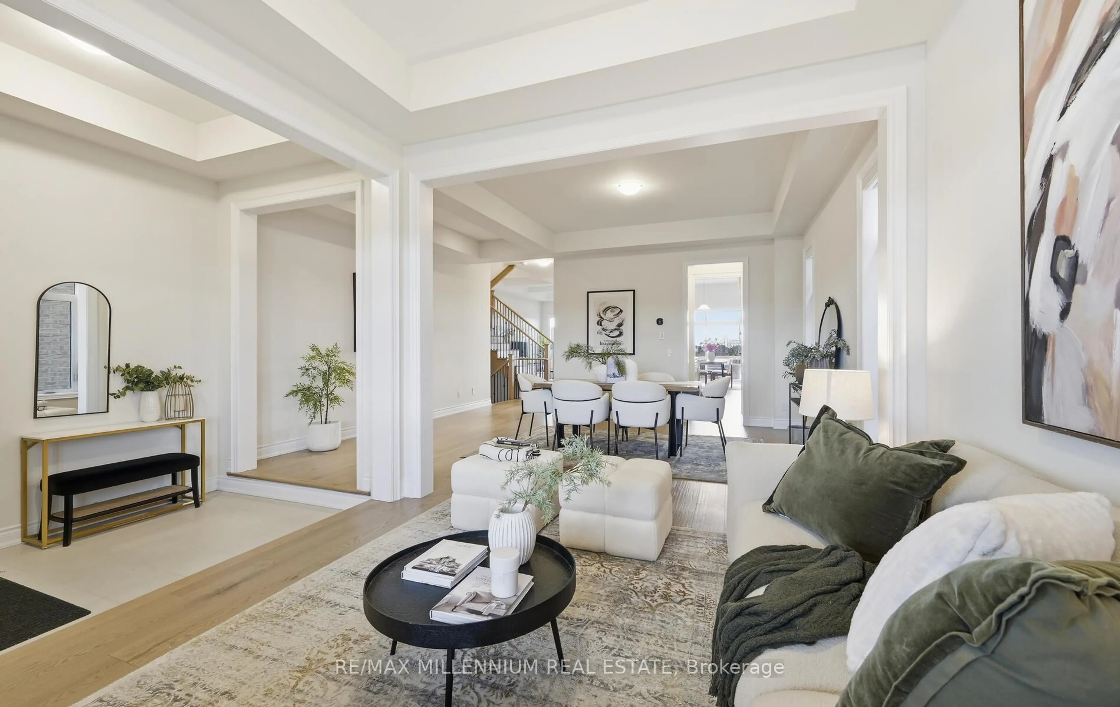 Living room with furniture, unknown for 7 Spring Garden Crt, Whitby Ontario L1P 1Y4