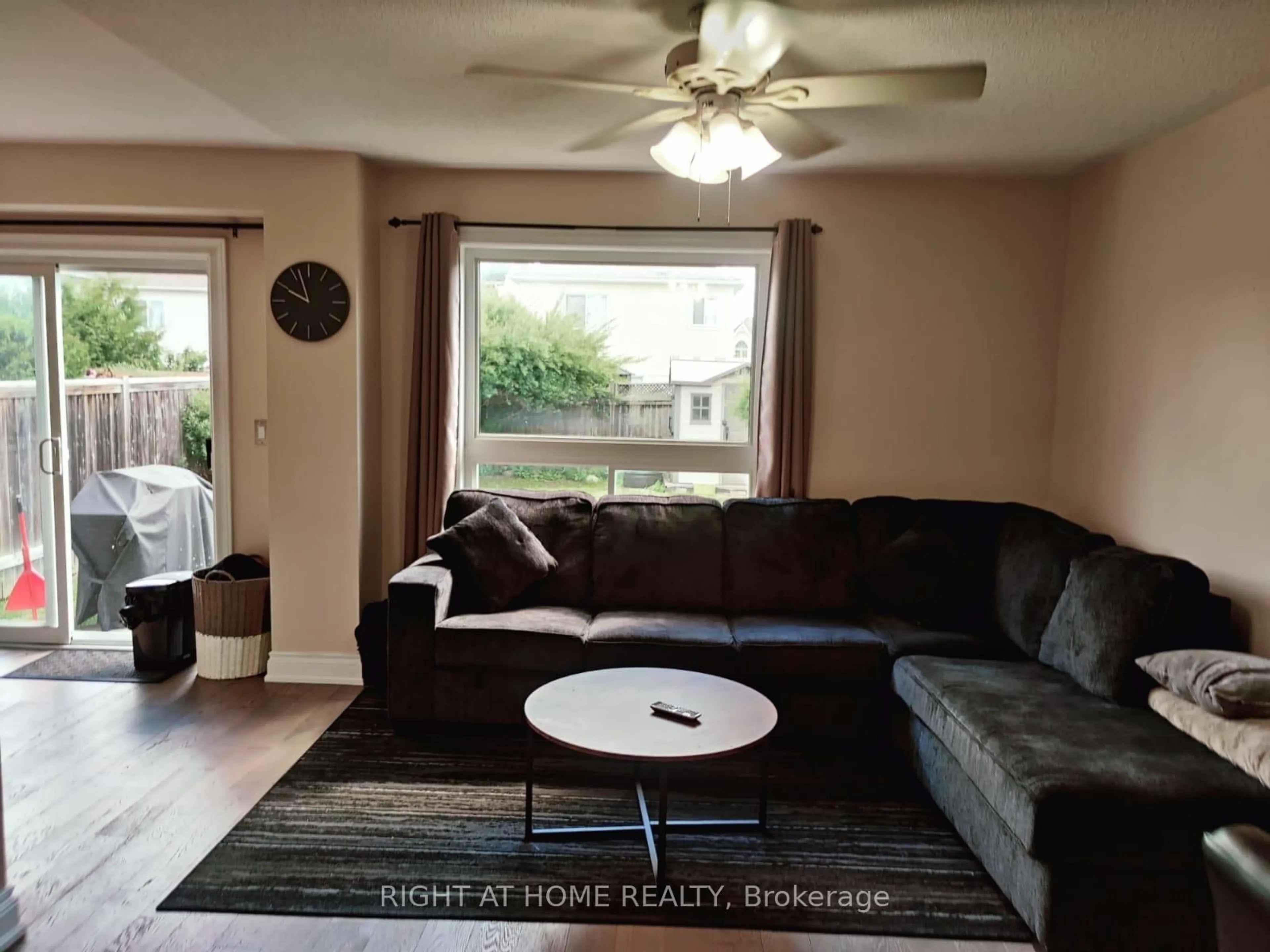 Living room with furniture, unknown for 15 Allworth Cres, Clarington Ontario L1C 0B5