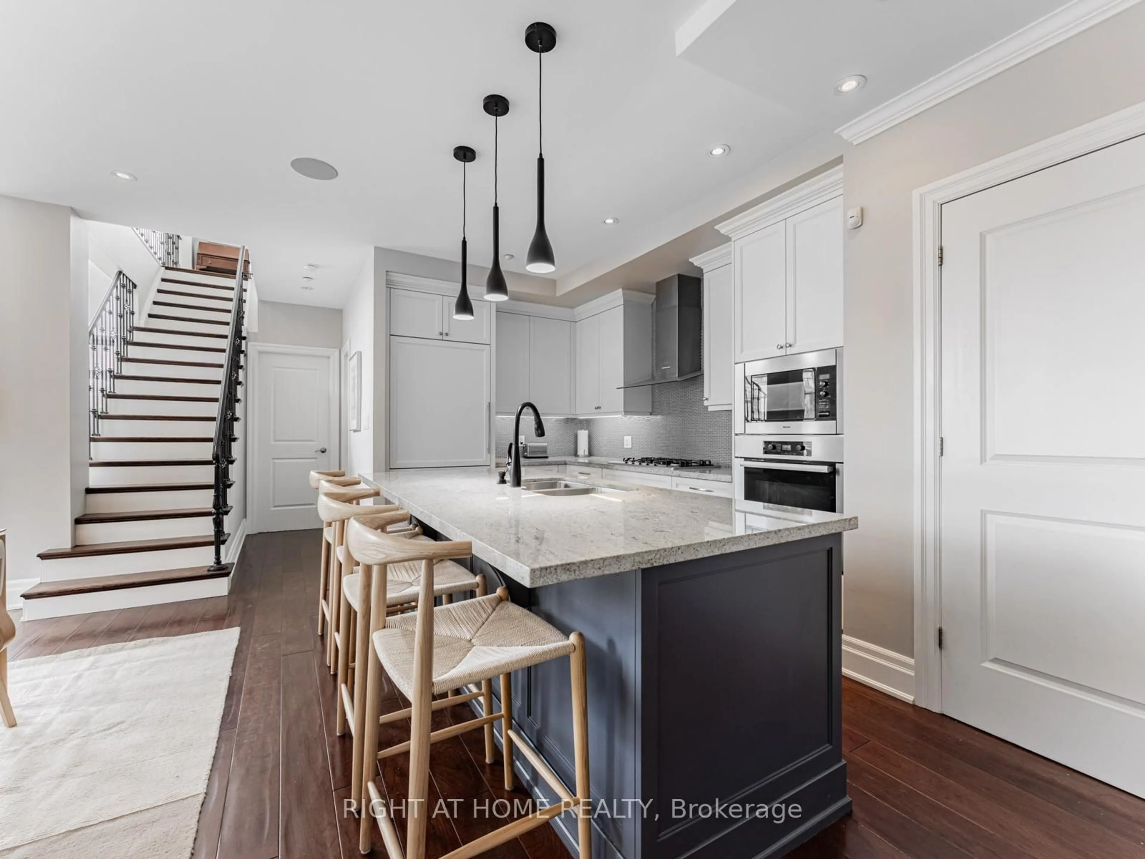 Open concept kitchen, unknown for 1 Rainsford Rd #204, Toronto Ontario M4L 3N5