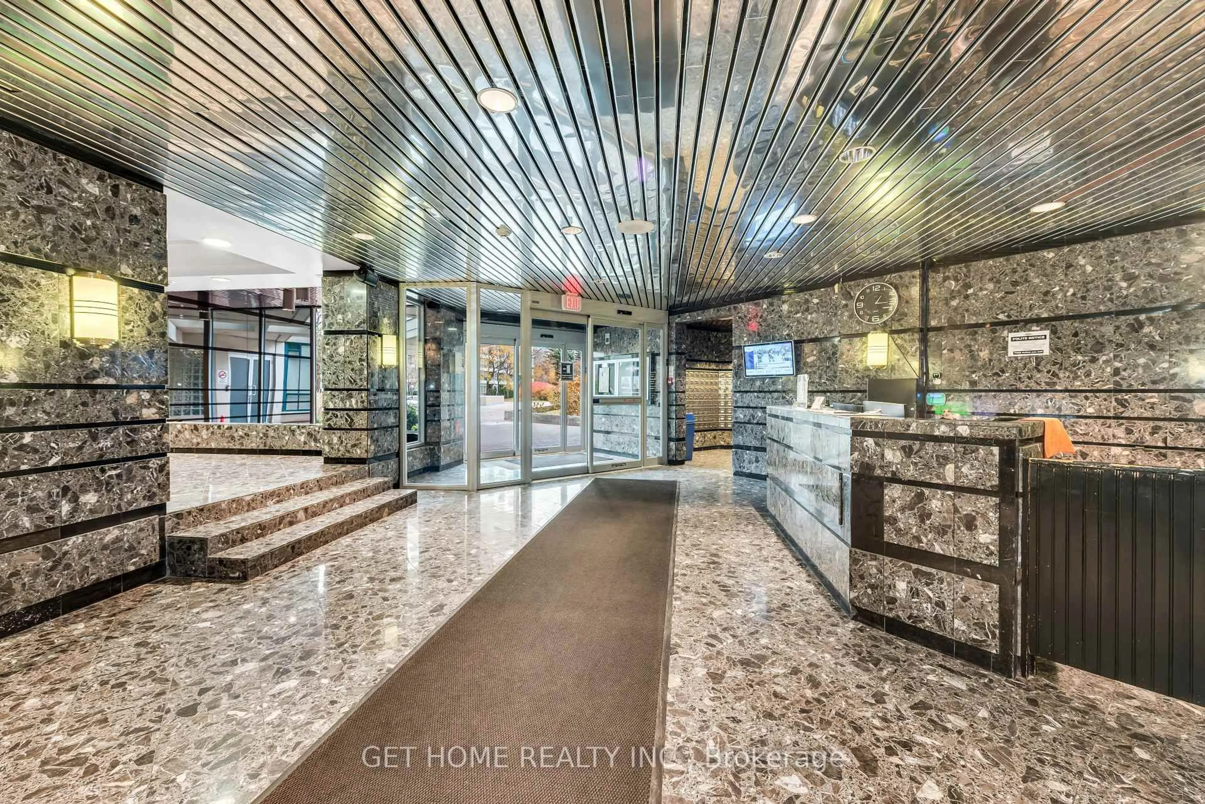 Lobby for 4725 Sheppard Ave #909, Toronto Ontario M1S 5B2