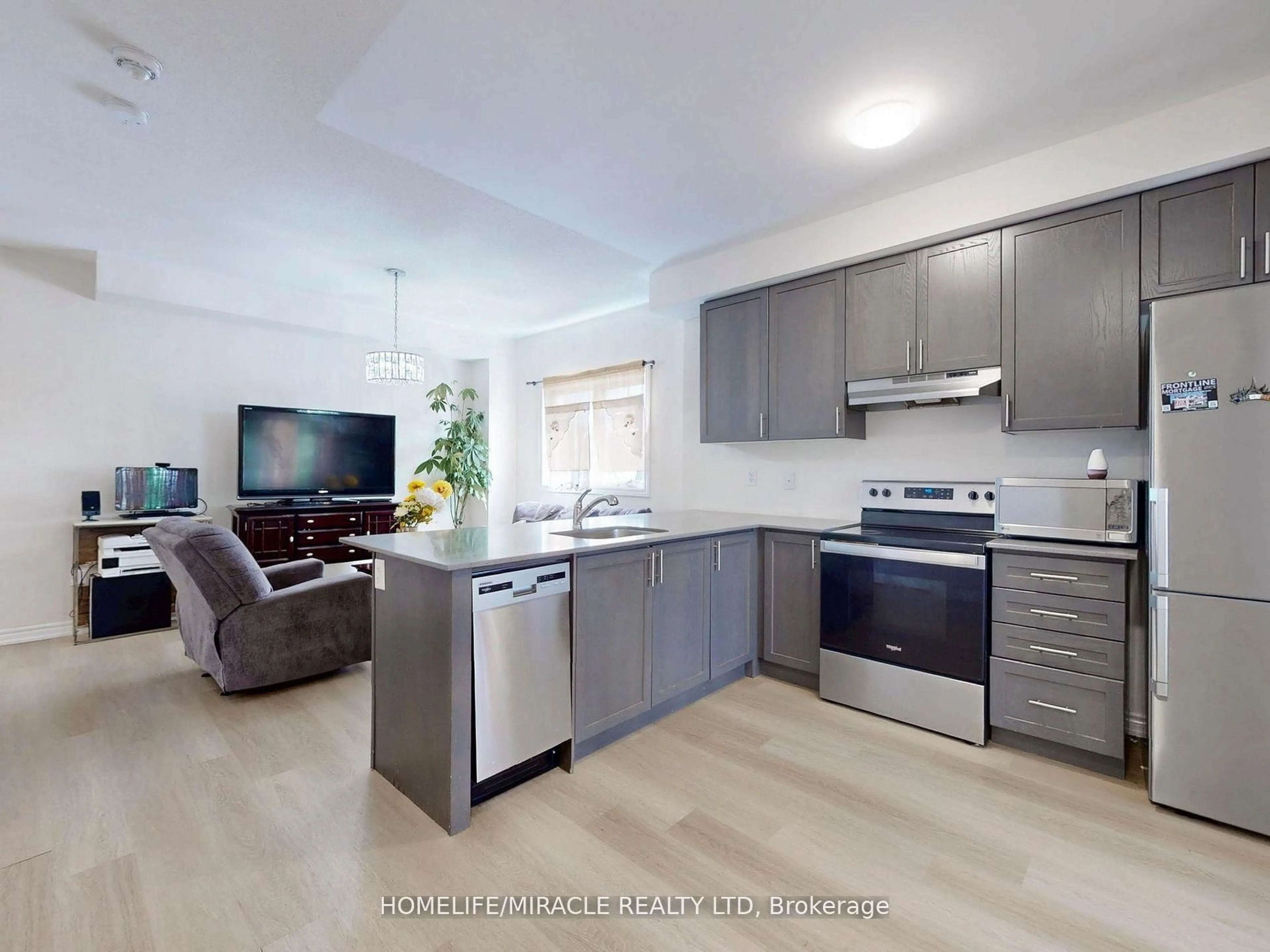 Open concept kitchen, unknown for 490 Beresford Path #12 Corner Unit, Oshawa Ontario L1H 0B2