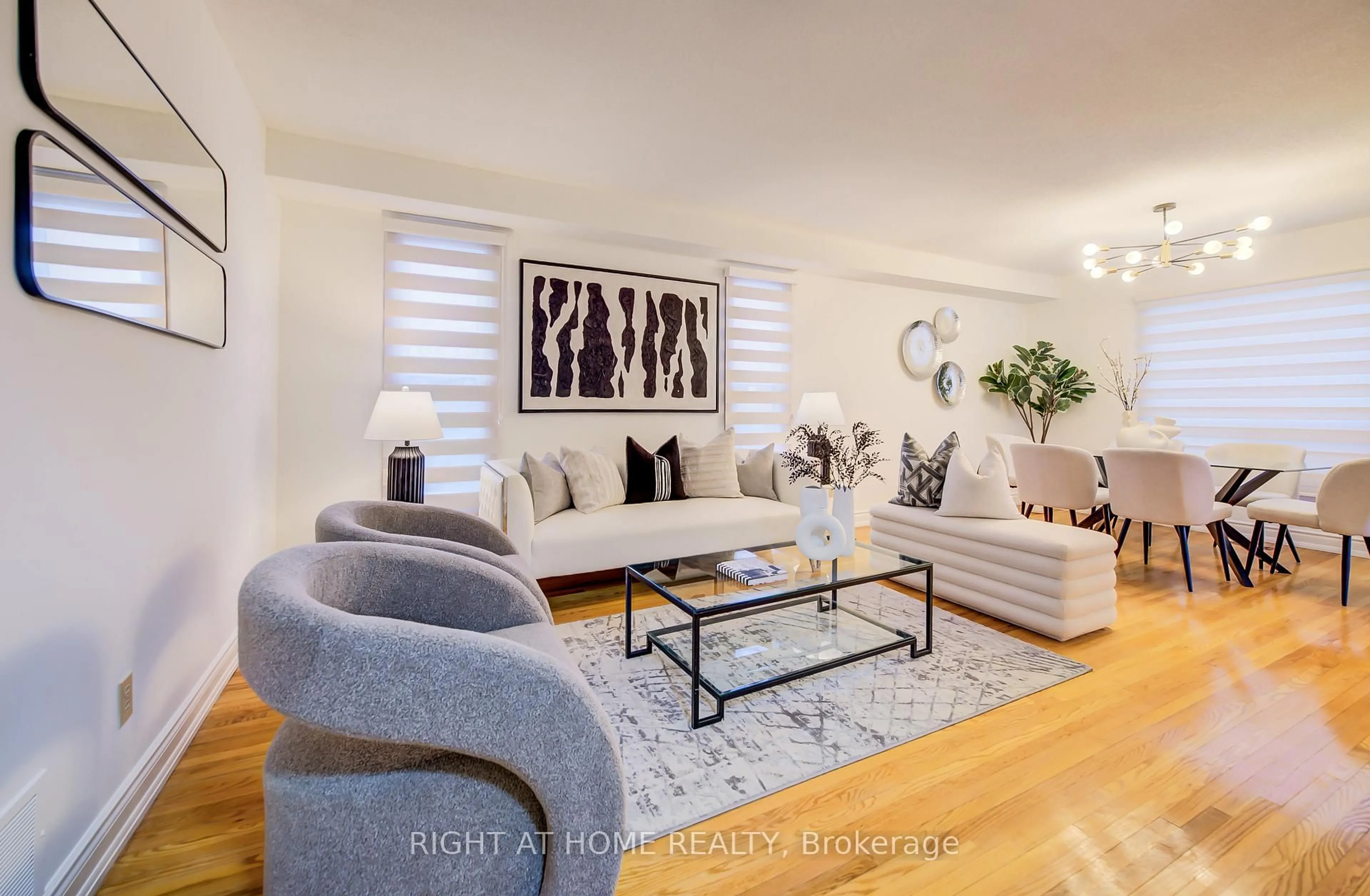 Living room with furniture, unknown for 51 Burnt Bark Dr, Toronto Ontario M1V 3J6