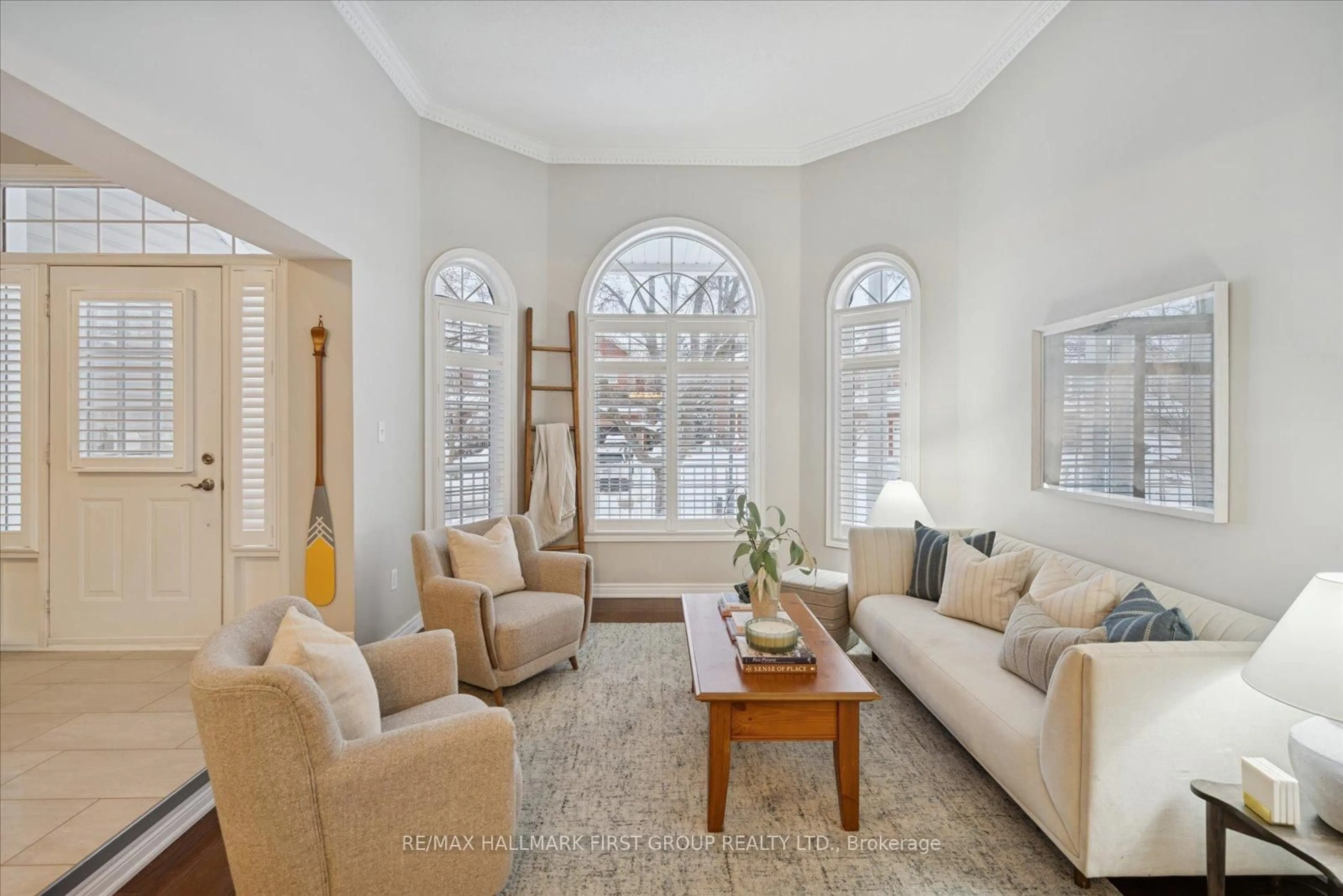 Living room with furniture, unknown for 19 Elder Cres, Whitby Ontario L1M 2H6