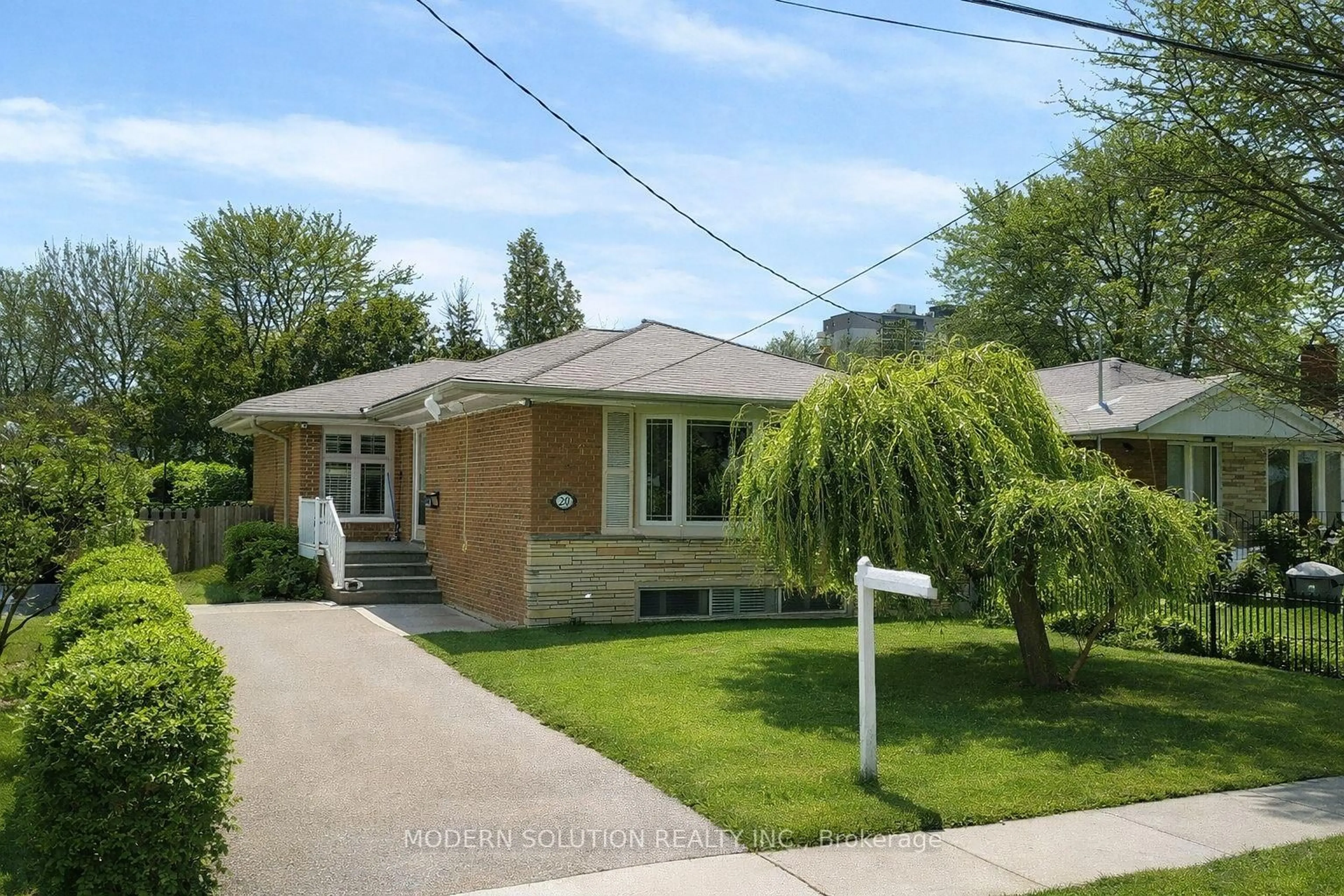 Home with brick exterior material, street for 20 Gander Dr, Toronto Ontario M1G 2W1